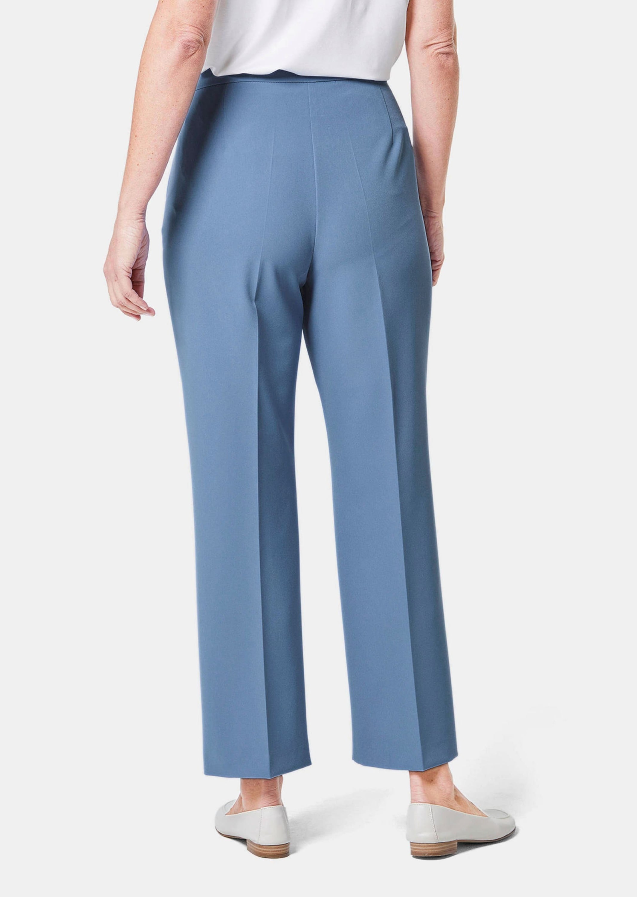 GOLDNER Stoffhose »Hose Elegante Hose mit etwas weiterem Bein«
