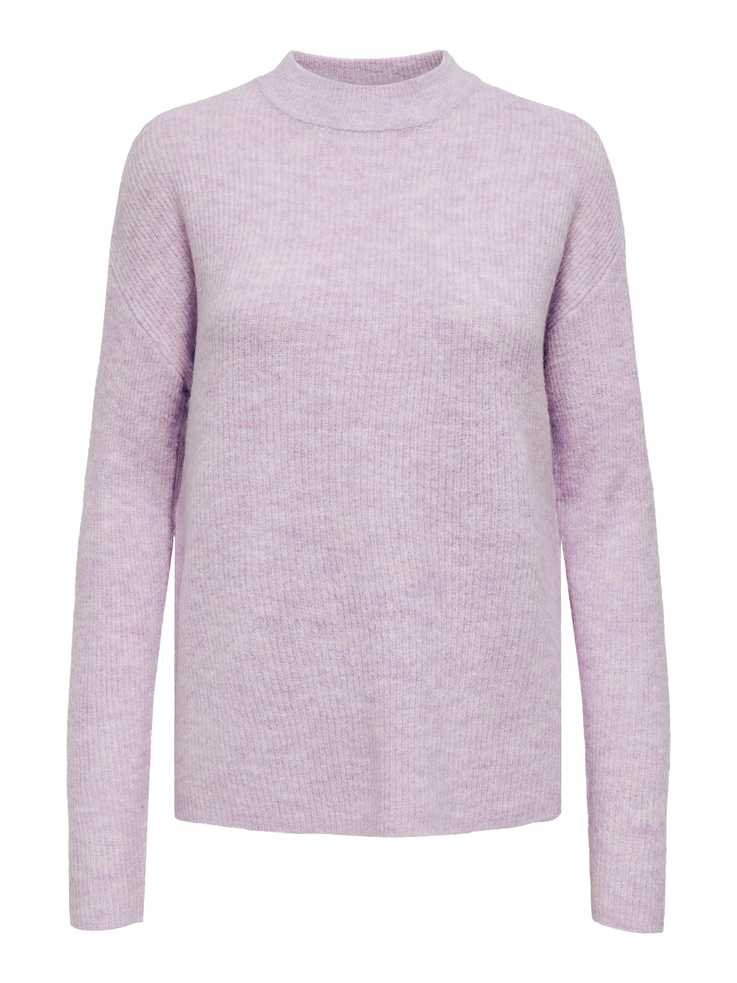 ONLY Strickpullover »ONLCAMILLA O-NECK L/S PULLOVER KNT« Materialmix, regular fit