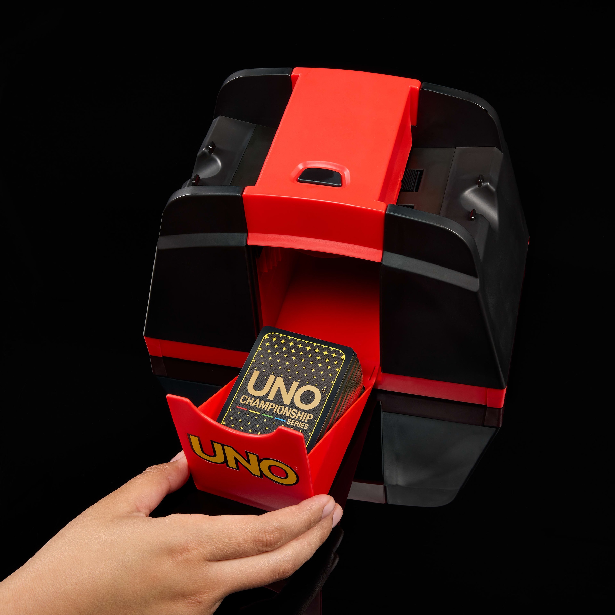 Mattel games Spiel »UNO Championship Kartenmischer« speziell für UNO-Karten