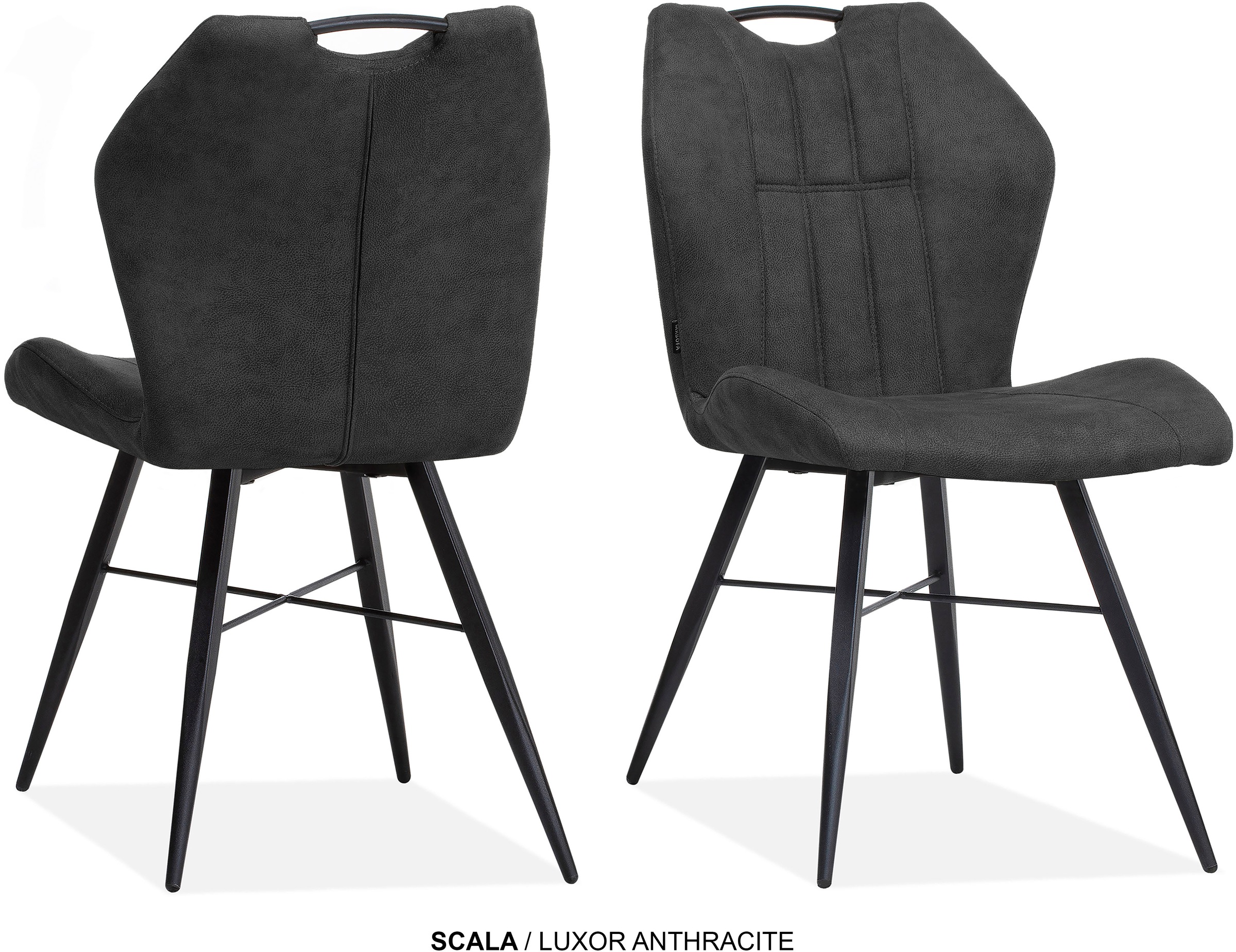 OMG Design Esszimmerstuhl »Scala« (Set) 2 Stk.Esszimmerstuhl, pflegeleichter Bezug