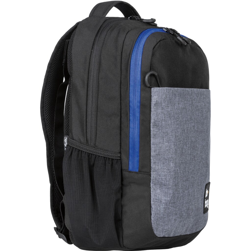 Herlitz Laptoprucksack »be.bag, be.clever, grey melange«