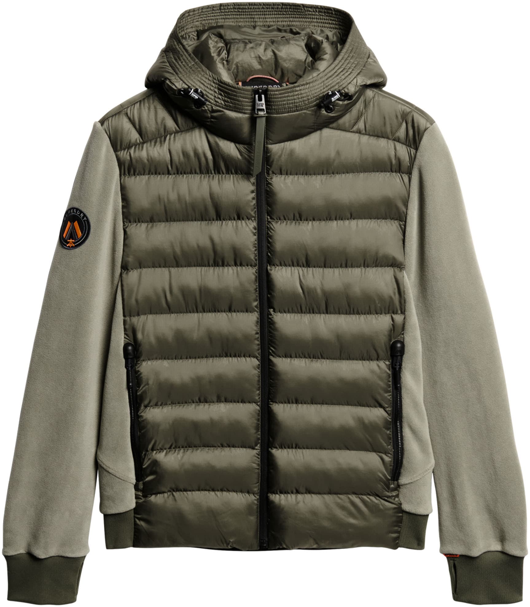 Superdry Steppjacke »HOODED STORM FLEECE BOMBER«, mit Kapuze