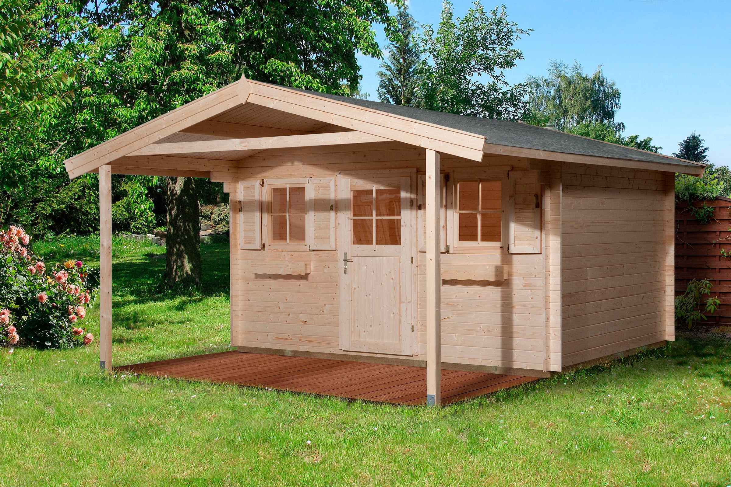 weka Gartenhaus »135 A Gr.2, 45 mm, natur«