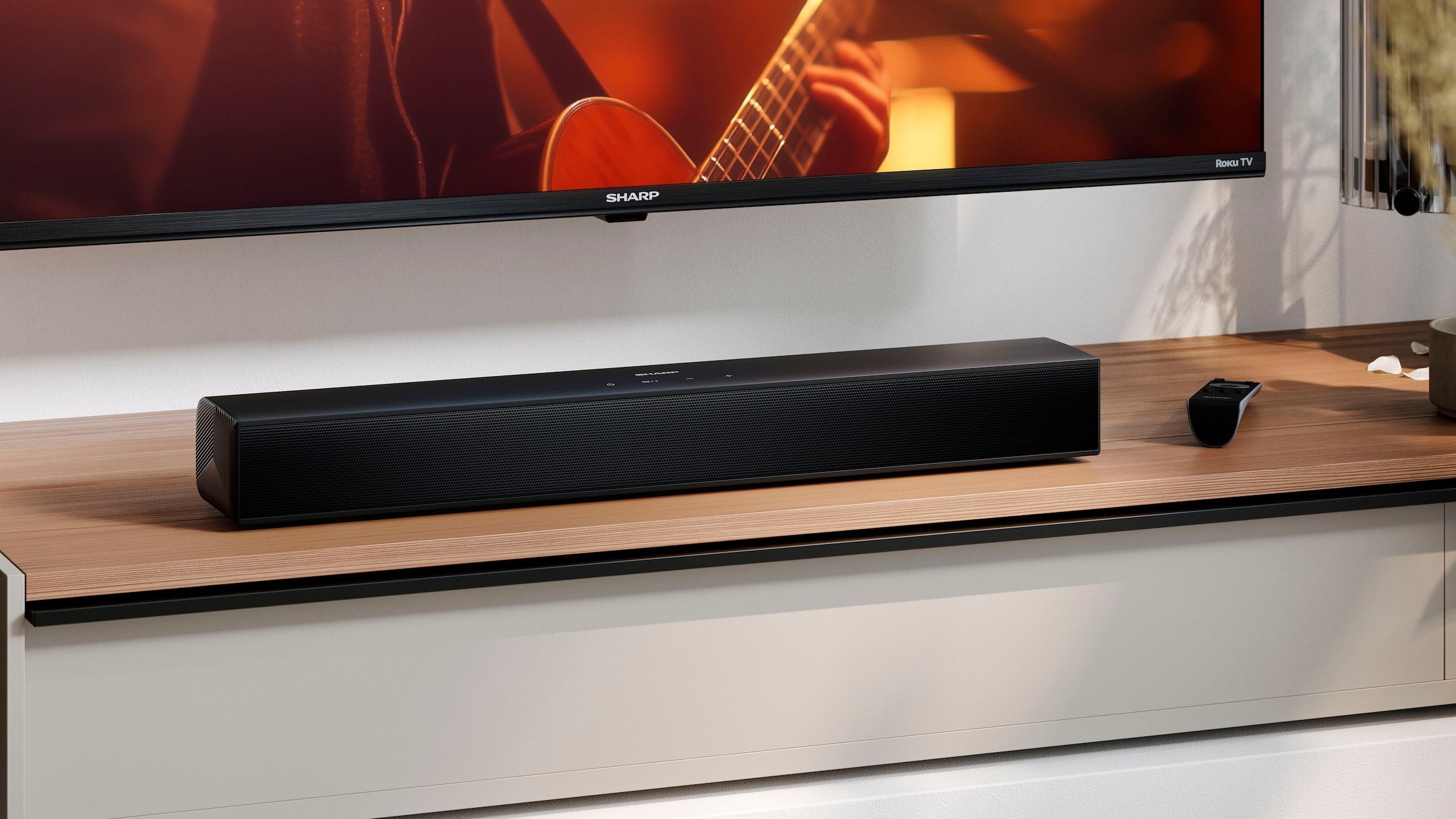 Sharp Soundbar »HT-SB121« Stereo (Bluetooth Lautstärkeregelung | Pairing | USB-Wiedergabe 120 W)