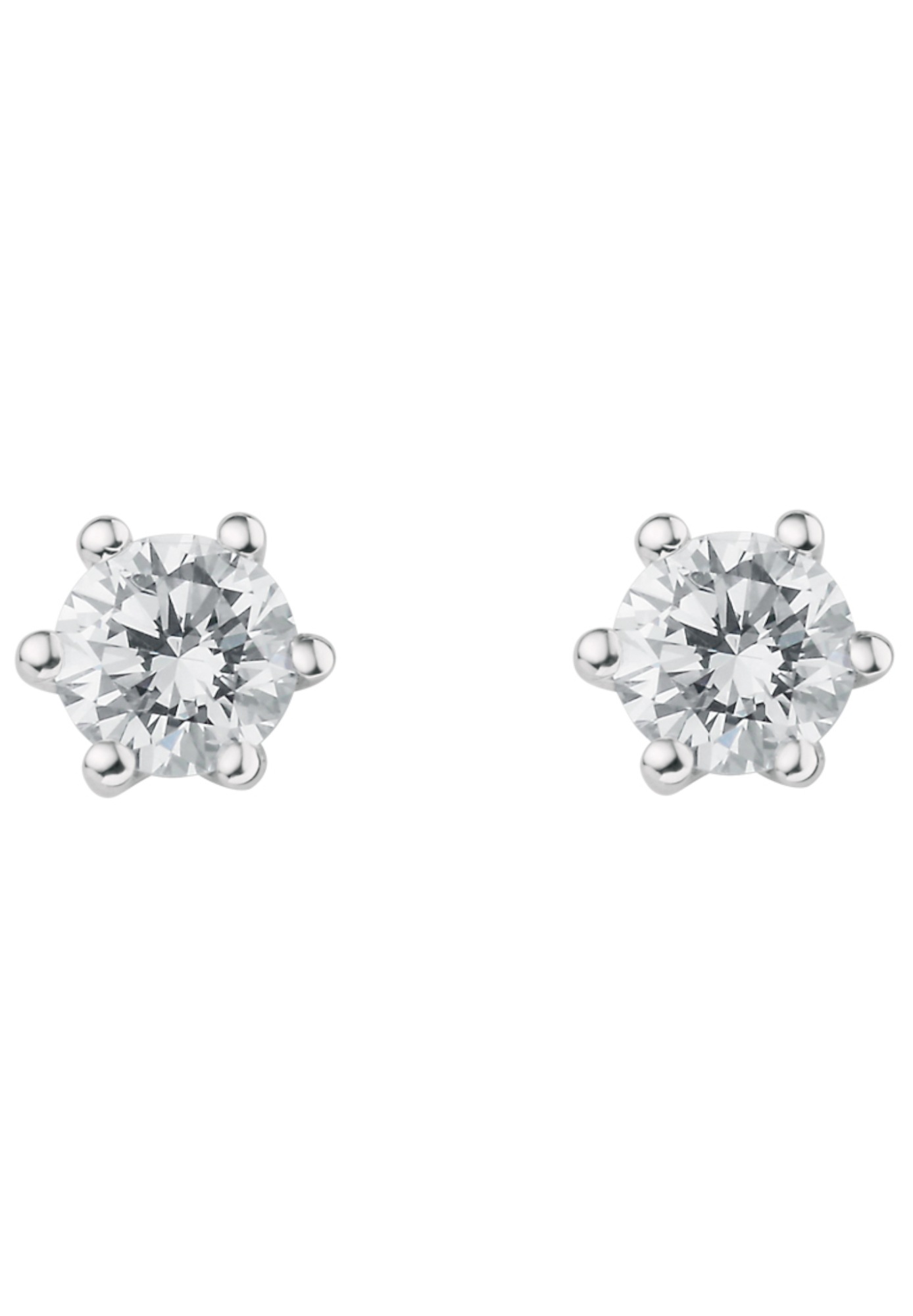 ONE ELEMENT Paar Ohrstecker »0.25 ct Diamant Brillant Ohrringe  Ohrstecker aus 585 Weißgold«