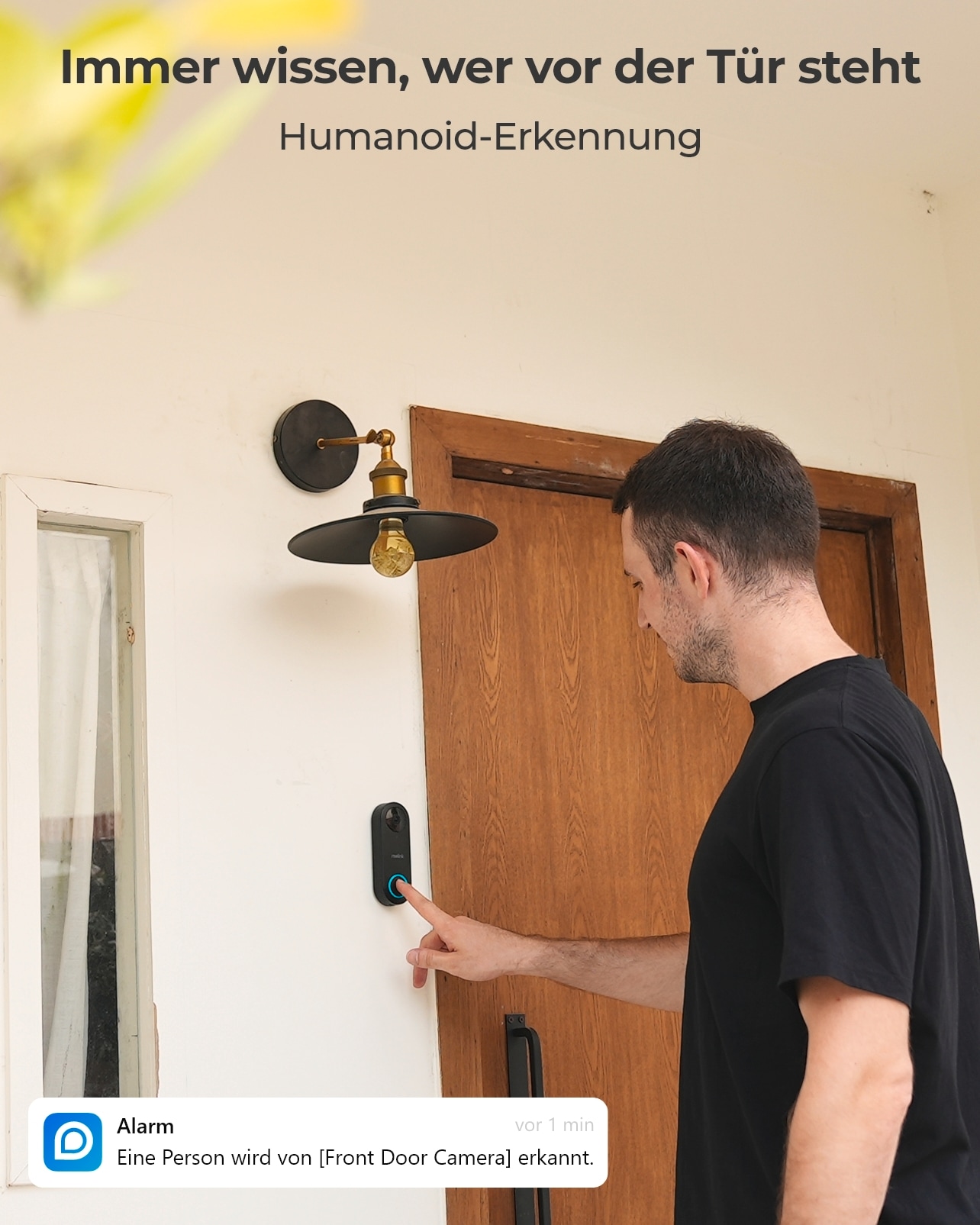 Reolink Smart Home Türklingel »D340P Doorbell«, Außenbereich