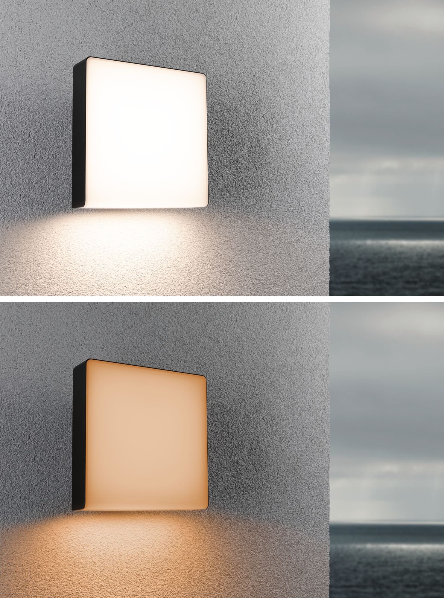 Paulmann LED Außen-Wandleuchte »Azalena IP44 250x97mm 8,5W 700lm 230V Kunststoff, Aluminium«, 1 flammig, Smart Home Zigbee 3.0 Bewegungsmelder mit Hochfrequenz-Sensor
