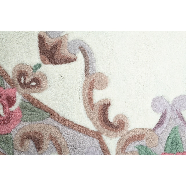 THEKO Teppich »Ming«, rund, hochwertiges Acrylgarn, ideal im Wohnzimmer &  Schlafzimmer
