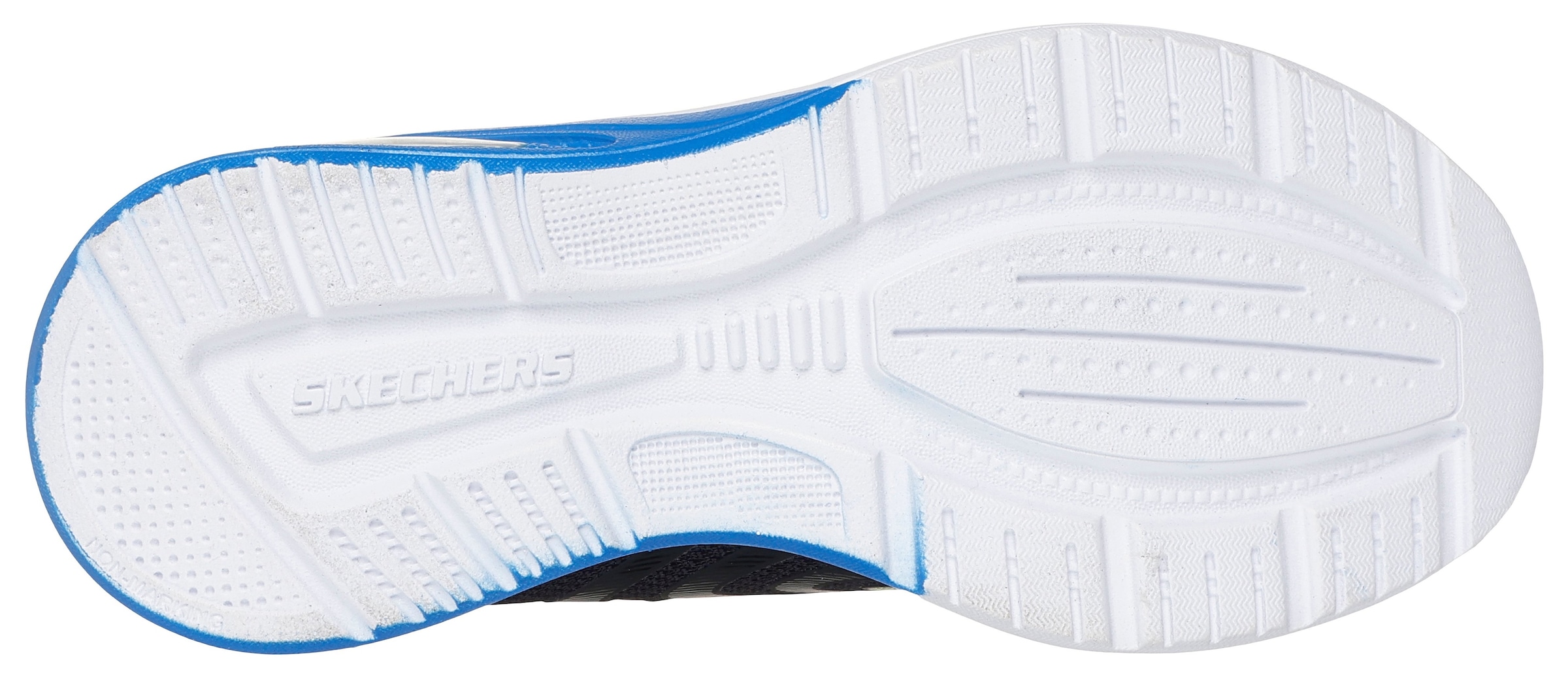 Skechers Sneaker »MICROSPEC MAX ADVANCE«, Freizeitschuh mit Klettverschluss, Größenschablone zum Download
