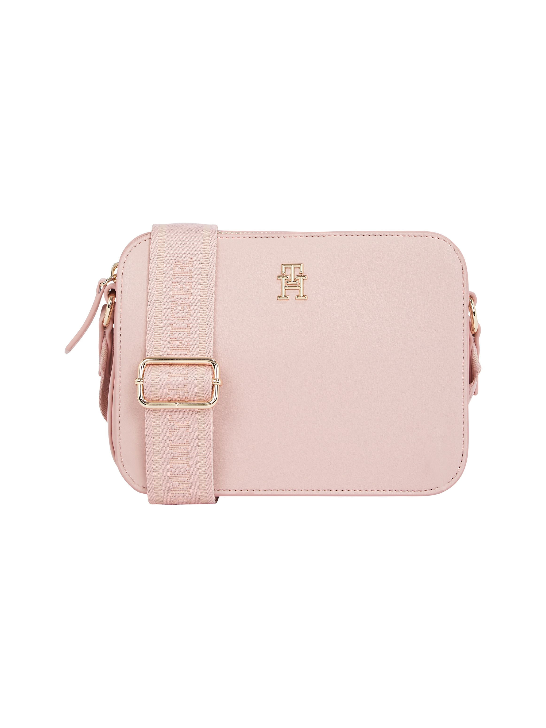 Tommy Hilfiger Kameratasche »TH LOGOTAPE CAMERA BAG«, Damen Umhängetasche, Minibag, Schultertasche mit TH-Logo-Emblem