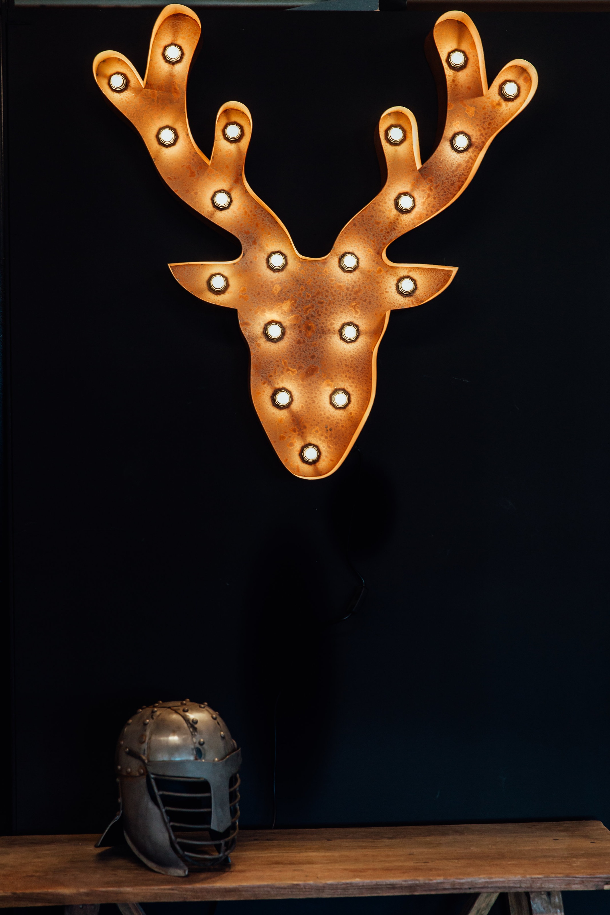 MARQUEE LIGHTS LED Dekolicht »Deer«, Tischlampe Deer Jahren online - E14 58x61 | cm 19 3 (exkl.) mit XXL 19 Wandlampe, kaufen Lichtquellen Garantie flammig-flammig