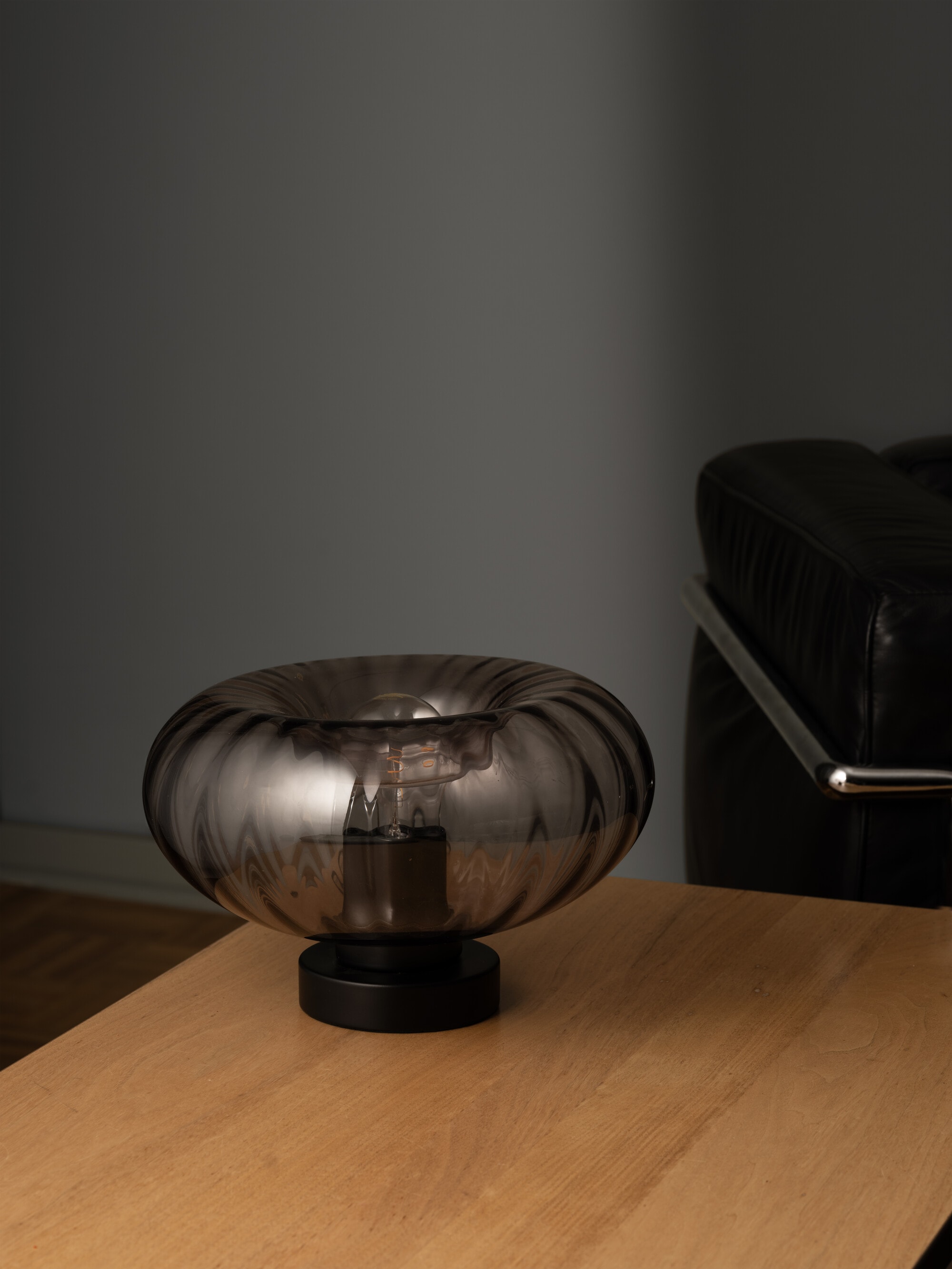 Osram Tischleuchte »Decor Smoke Glass« E27 1 Stk. schwarz, E27, Stahl und Glas