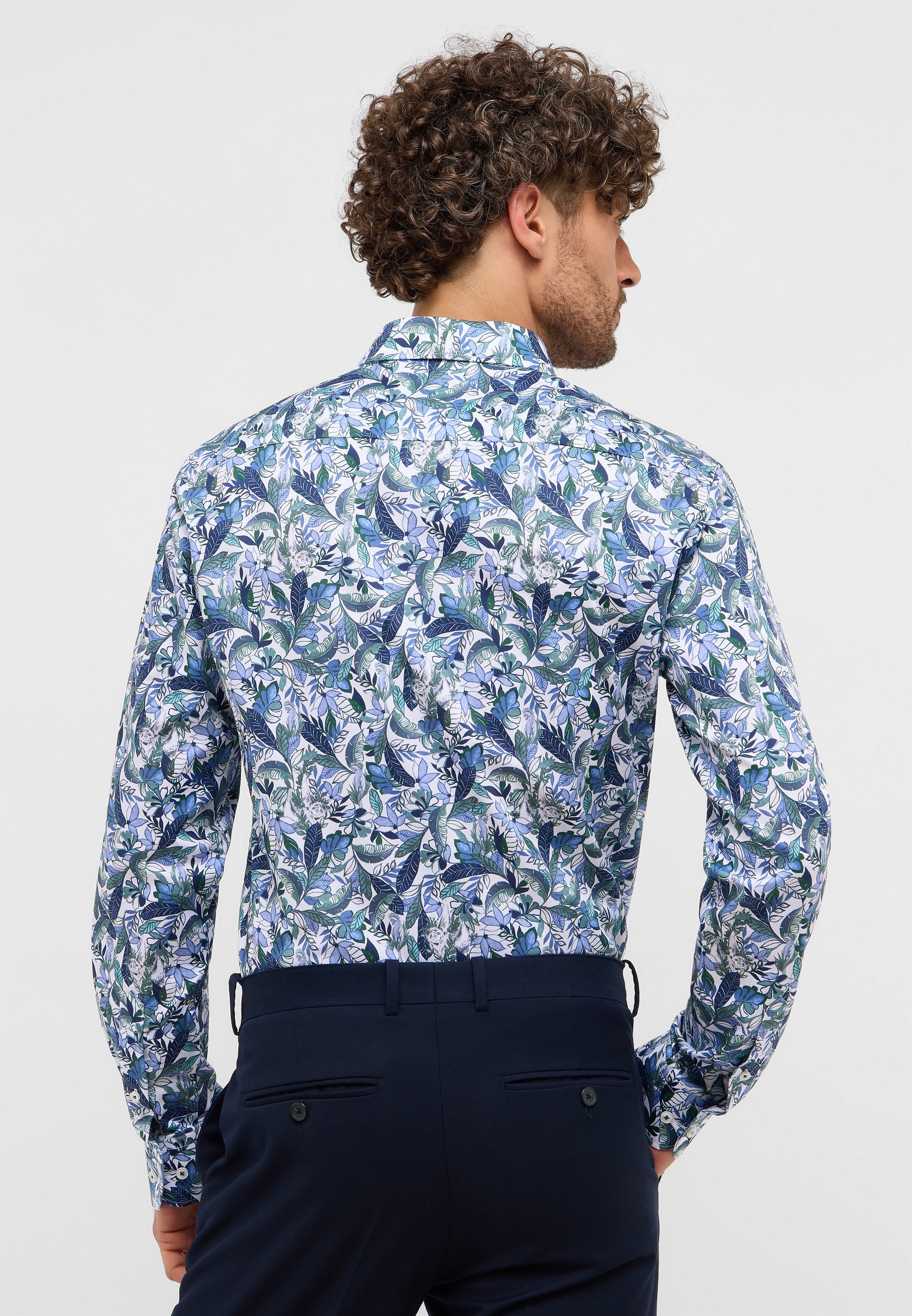 Eterna Langarmhemd »SLIM FIT« NON IRON (bügelfrei)