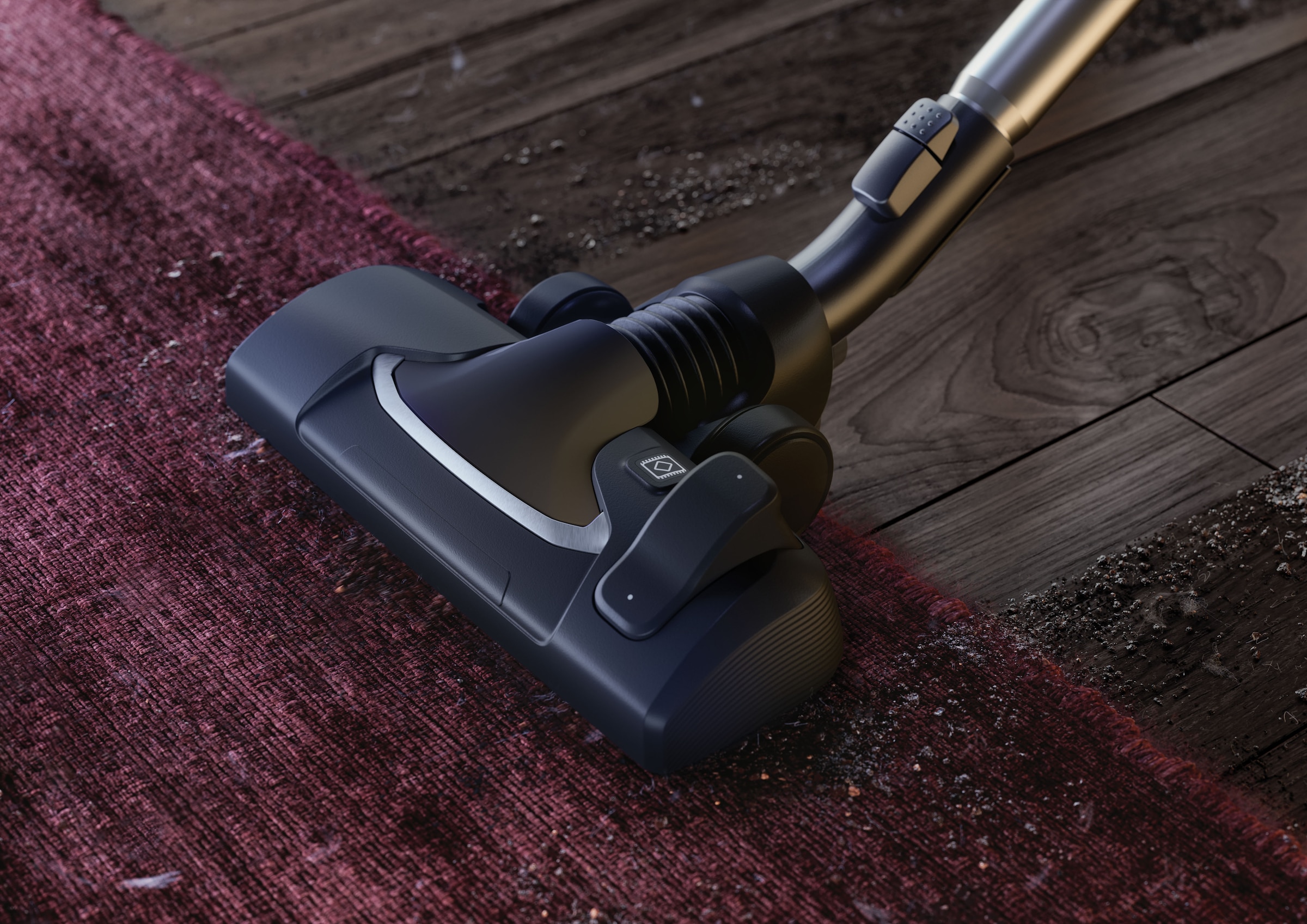 AEG Bodenstaubsauger »CLEAN 6000 (AB61C2DB)«, 850 W, mit Beutel, hohe Saugleistung, inkl. Zusatzdüsen, 50 % Recyclingkunststoff
