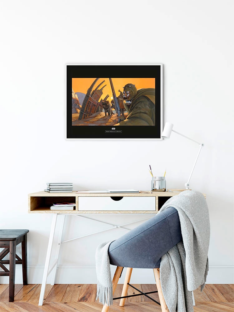 Komar Bild »Star Wars Classic RMQ Tusken« Star Wars 1 Stk. tlg. Wandbild zur Dekoration im Kinderzimmer - ohne Rahmen