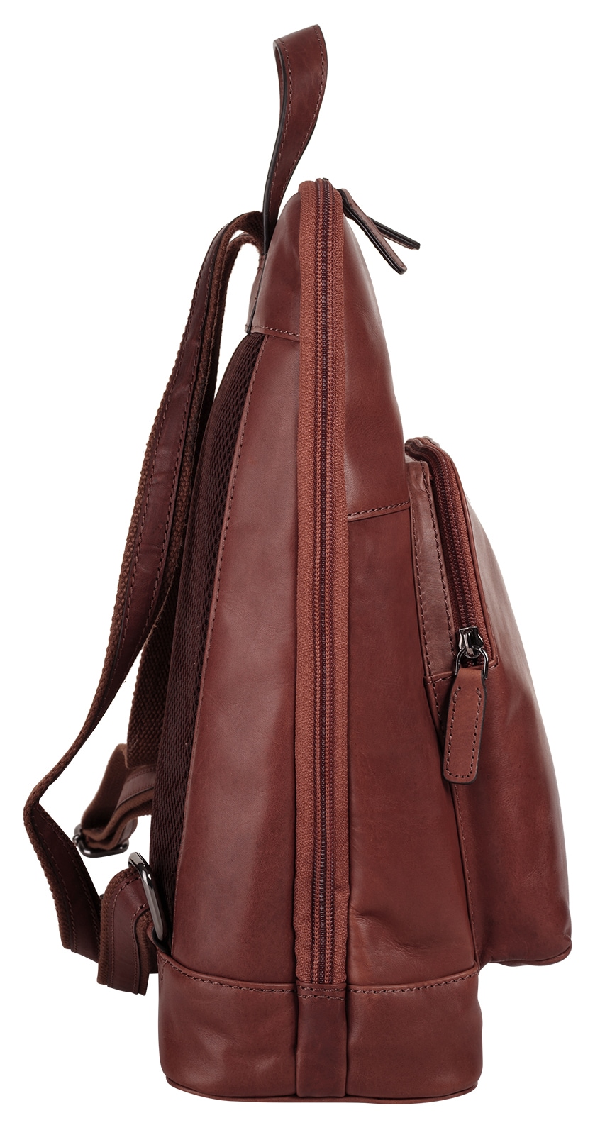 X-Zone Cityrucksack, echt Leder