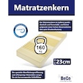 Beco Kaltschaummatratze »Luxus Matratze für Gewichtige - mit besonderer Matratzenhöhe und hält auch starker Belastung stand«, 23 cm cm hoch, Raumgewicht: 40 kg/m³, (1 St.), für Gewichtige und "Schwitzer" geeignet