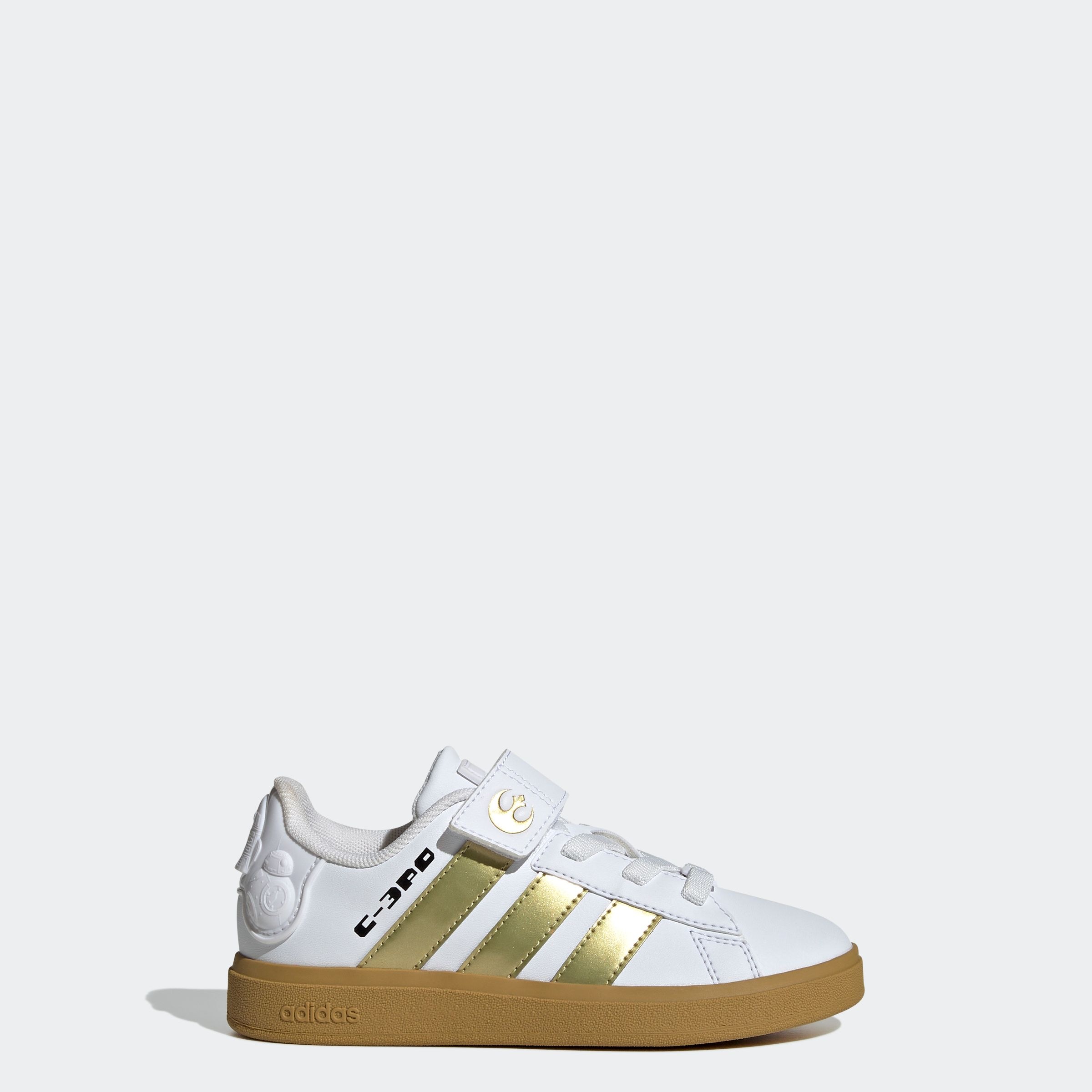 adidas Sportswear Sneaker »ADIDAS X STAR WARS GRAND COURT 2.0«, Design auf den Spuren des adidas Superstar