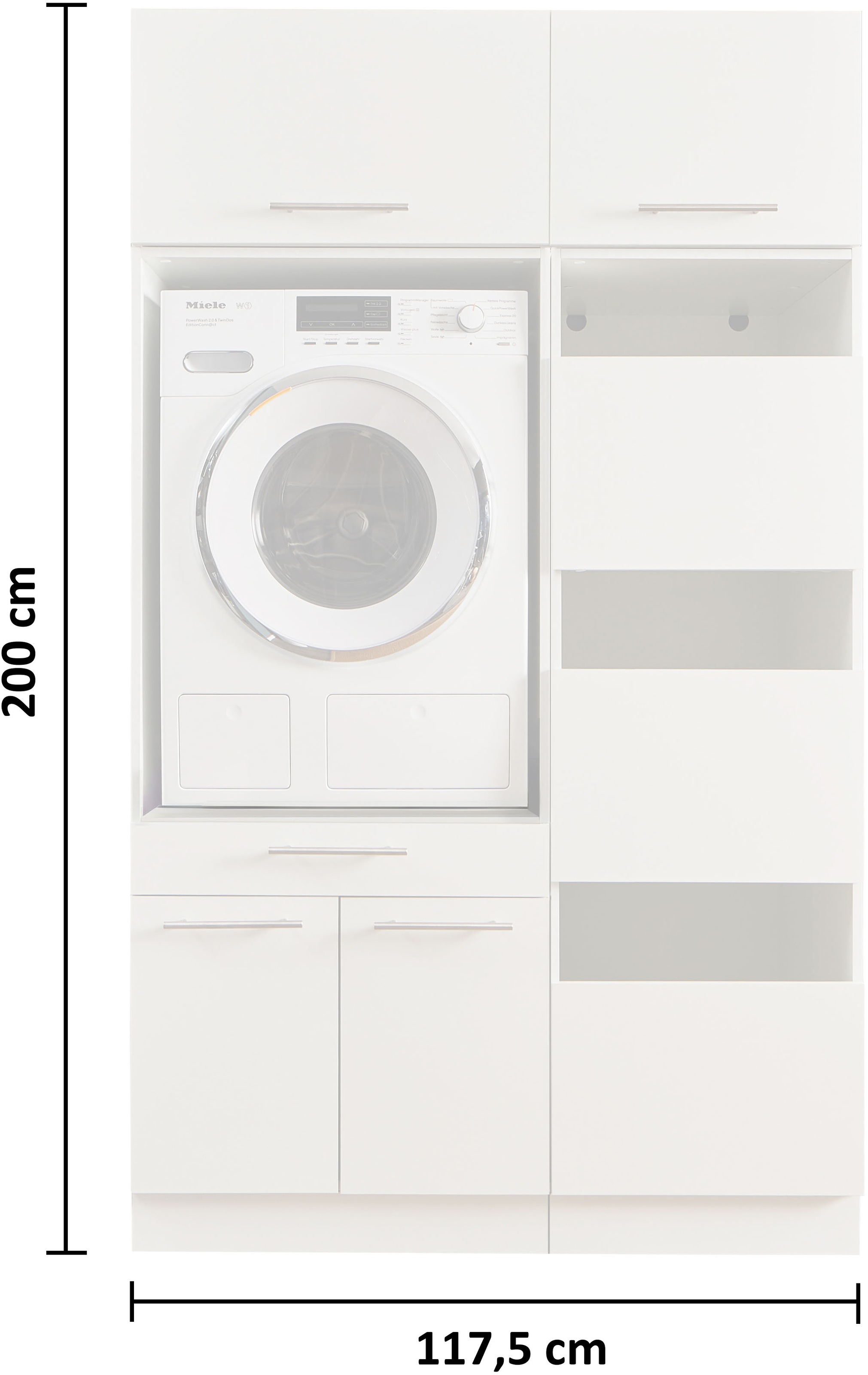 Laundreezy Mehrzweckschrank-Set »LAUNDREEZY LDSK5«