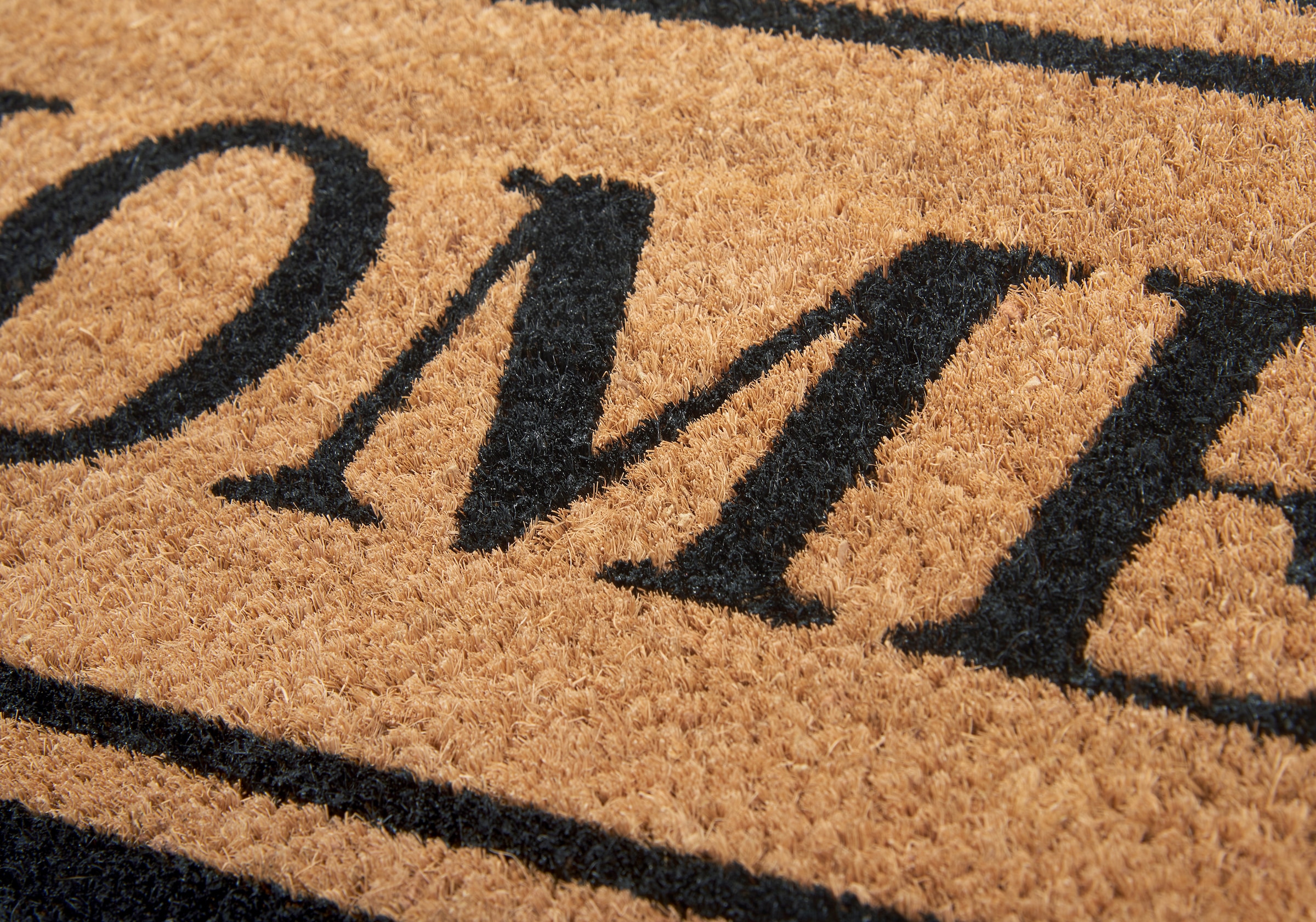 HANSE Home Fußmatte »Mix Mats  Kokos Wide Home Border, Türmatte« rechteckig 15 mm Höhe Kokos, Schmutzfangmatte, Outdoor, Rutschfest, Innen, Kokosmatte, Flur