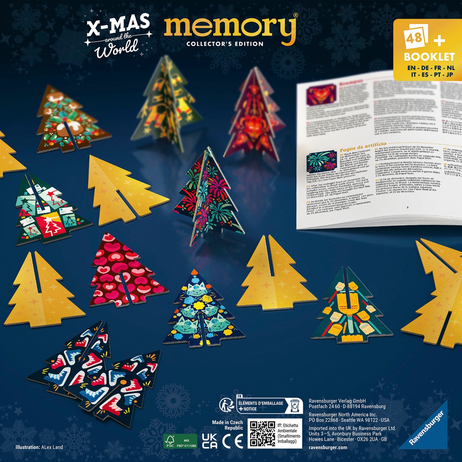 Ravensburger Spiel »memory® Collector's Edition, X-Mas around the World«, Made in Europe; FSC® - schützt Wald - weltweit