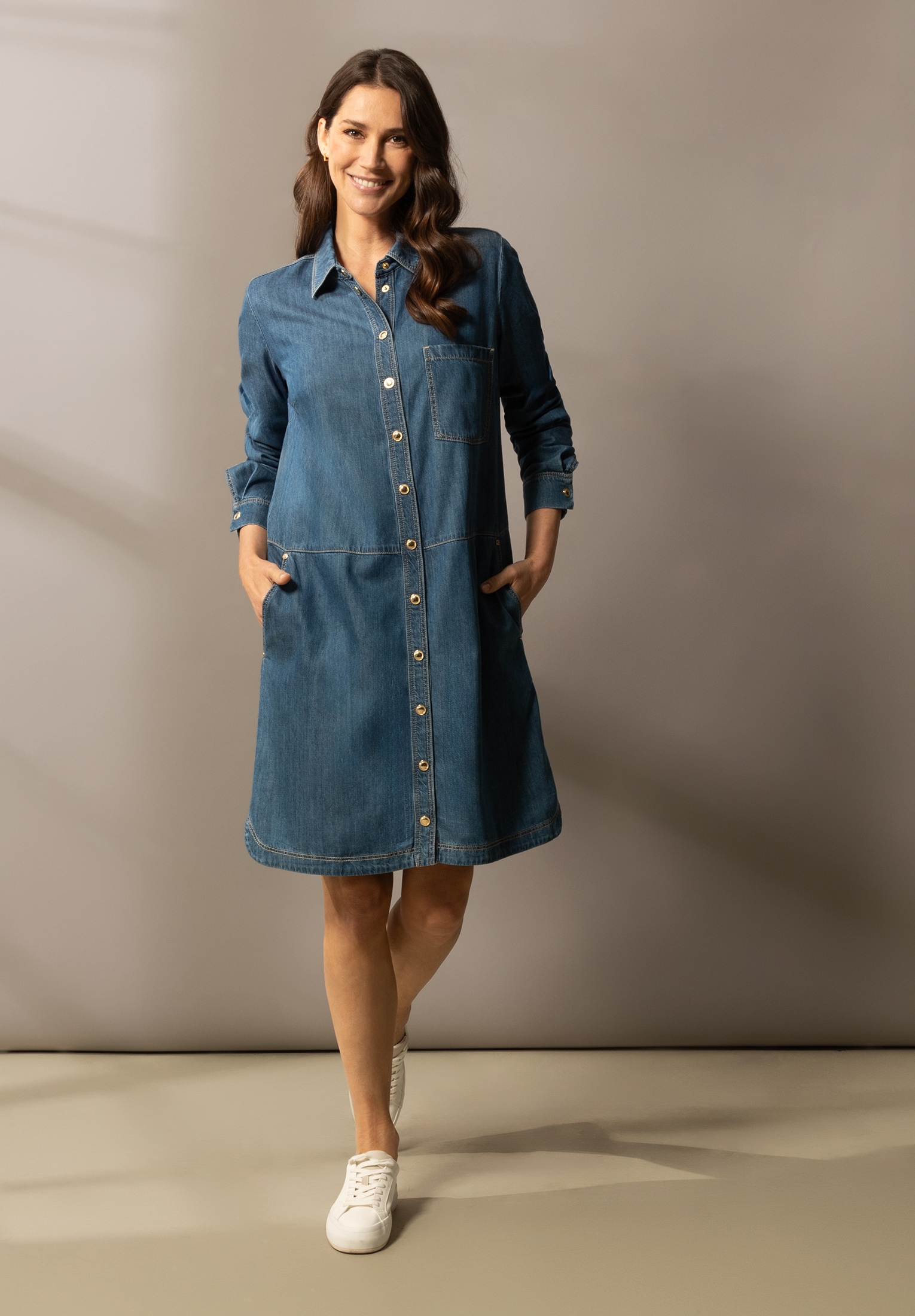 Betty Barclay Hemdblusenkleid »Hemdblusenkleid mit Knopfleiste«