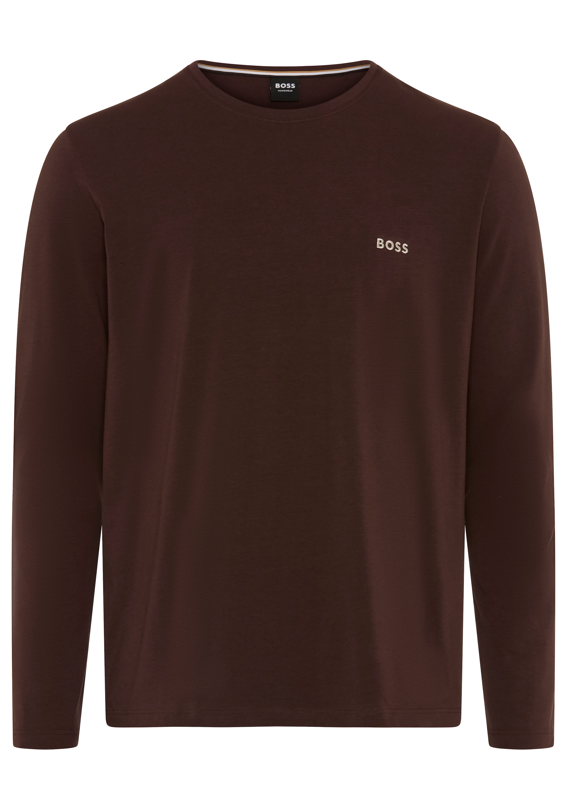 BOSS Langarmshirt »Mix&Match LS« mit Logoschriftzug