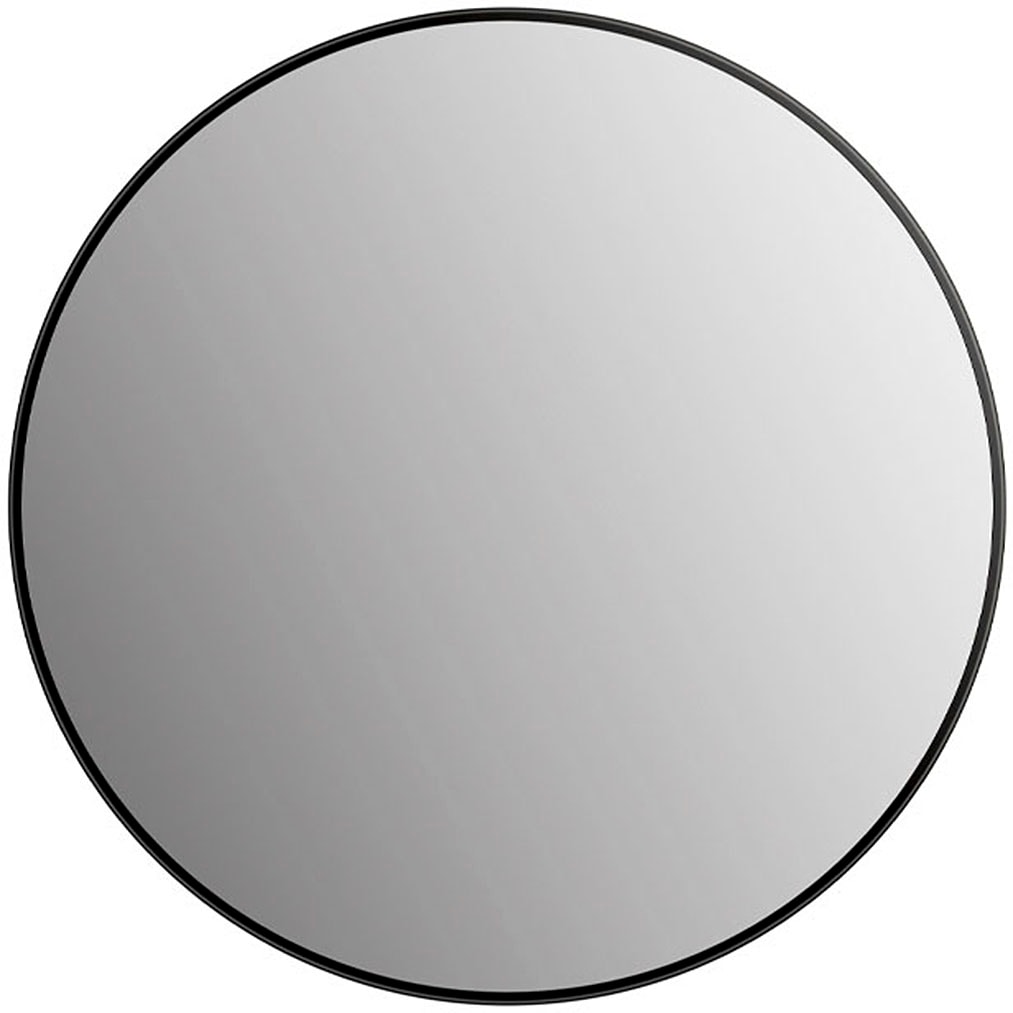 Talos Badspiegel »Picasso schwarz Ø 60 cm«, hochwertiger Aluminiumrahmen