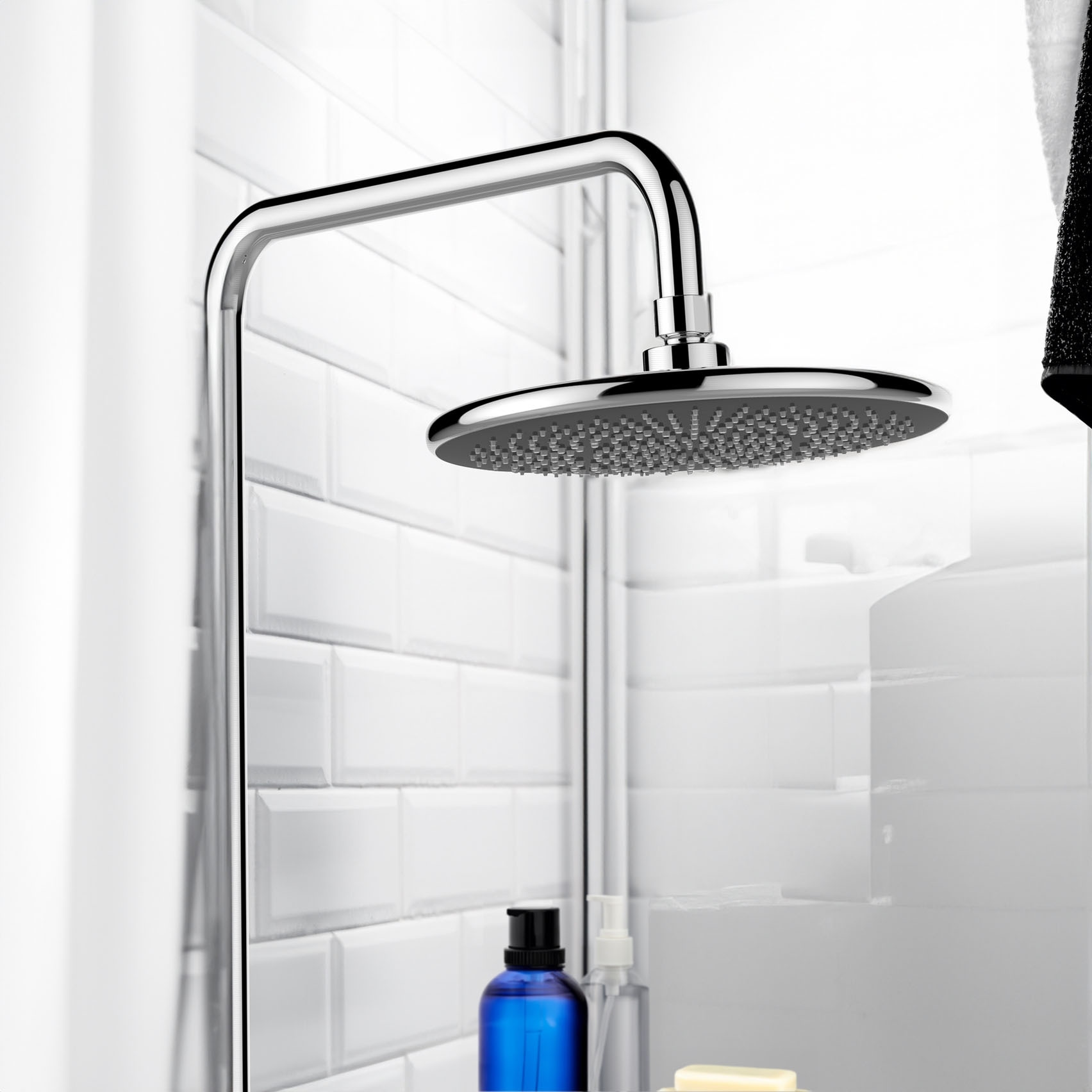 WENKO Regenduschkopf »Watersaving System« Regenduschkopf Durchmesser 20 cm