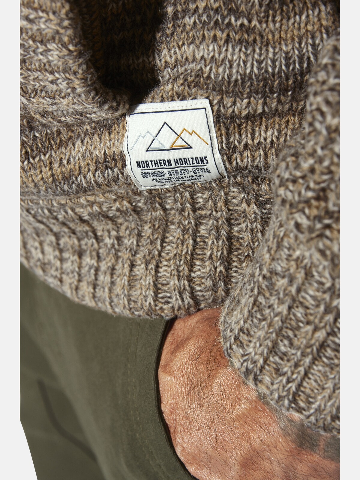 Jan Vanderstorm Strickjacke »Outdoor Strickjacke INGLAND«