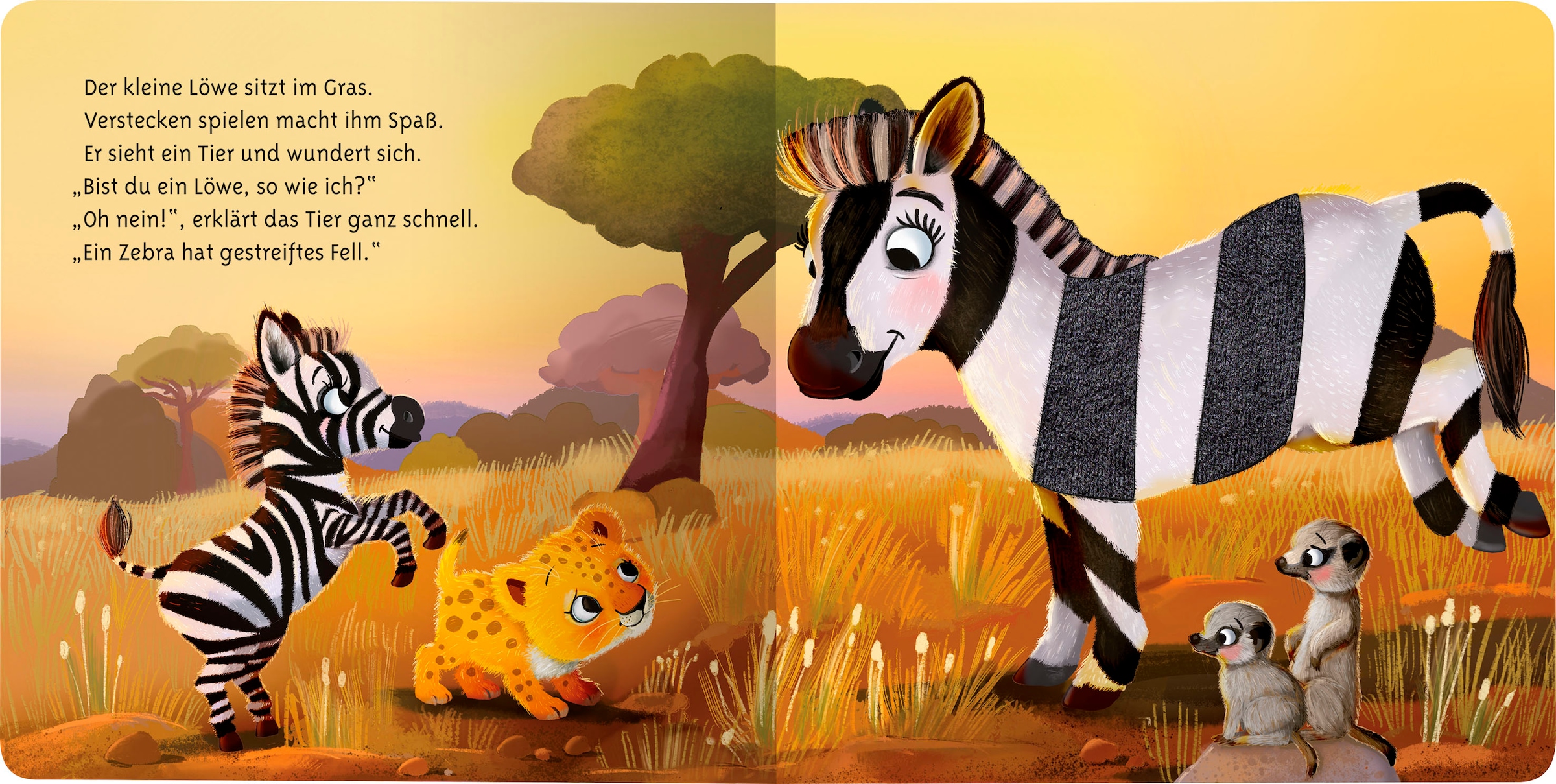 Ravensburger Kinderbuch »Pappbilderbuch, Mein erstes Vorlese-Fühlbuch Bist du ein Löwe?«