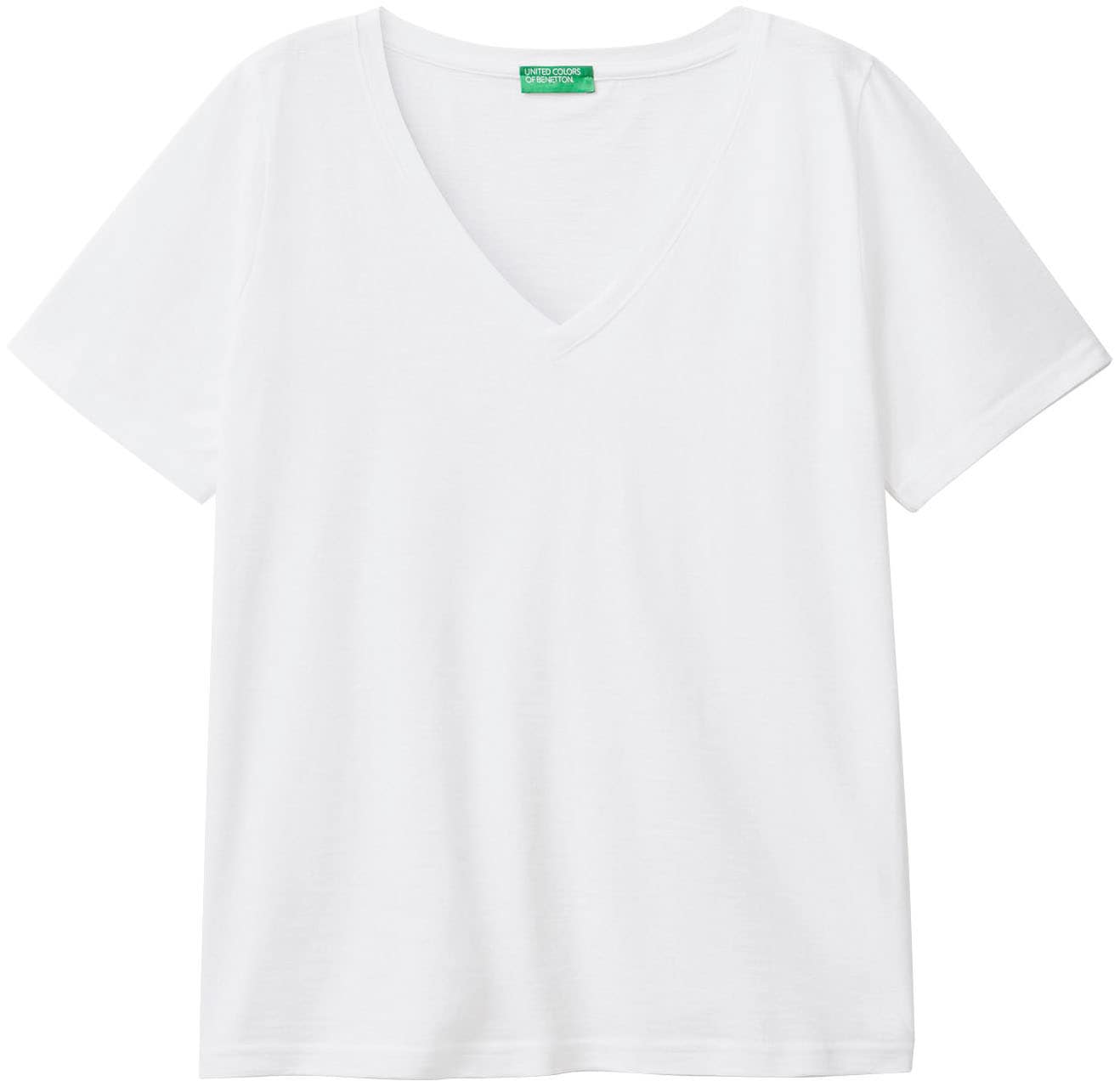 United Colors of Benetton T-Shirt, aus Flammgarnjersey