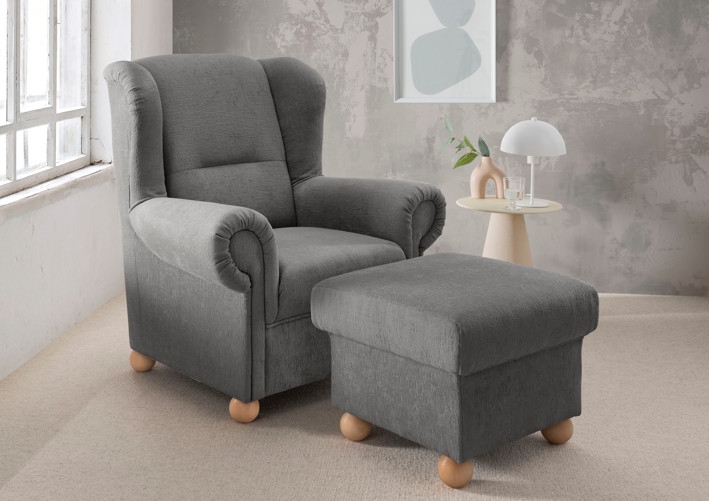 Home affaire Ohrensessel »Torello« 1 Stk. tlg.