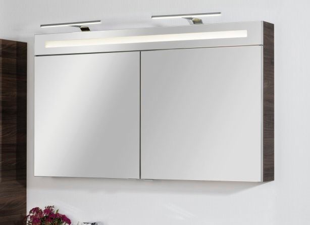 FACKELMANN Spiegelschrank »CL 120 - Ulme-Madera«, Badmöbel Breite 120 cm, 2  Türen, doppelseitig verspiegelt online kaufen | mit 3 Jahren XXL Garantie