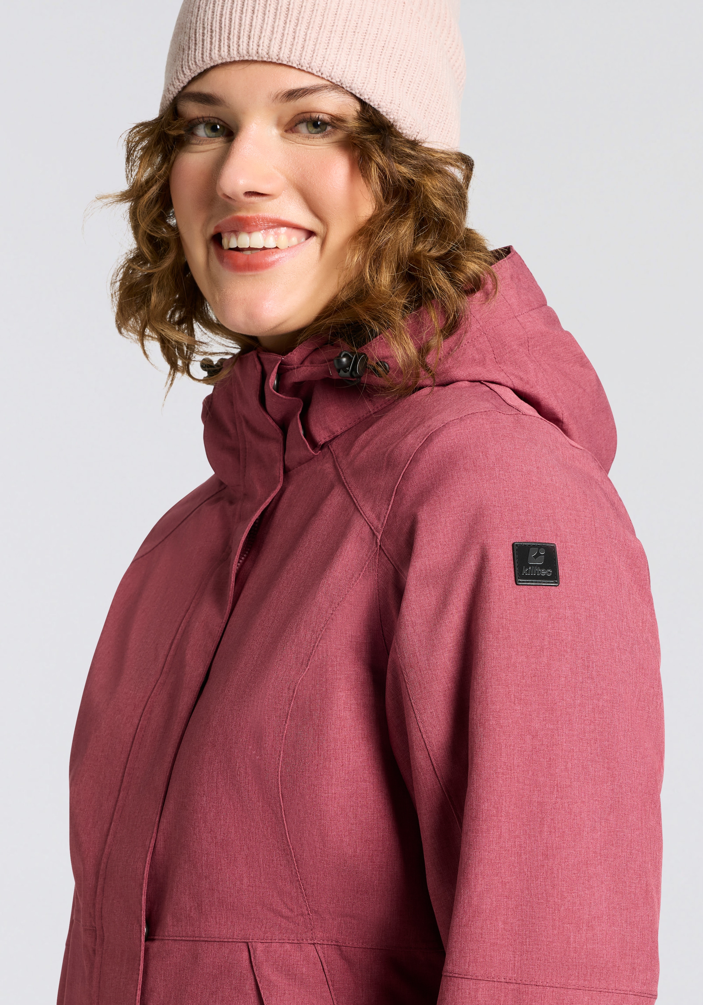 Killtec Outdoorjacke »KOW 37 WMN JCKT« 1 Stk. tlg. mit abnehmbarer Kapuze, mit verschweißten Nähten, mit Taschen