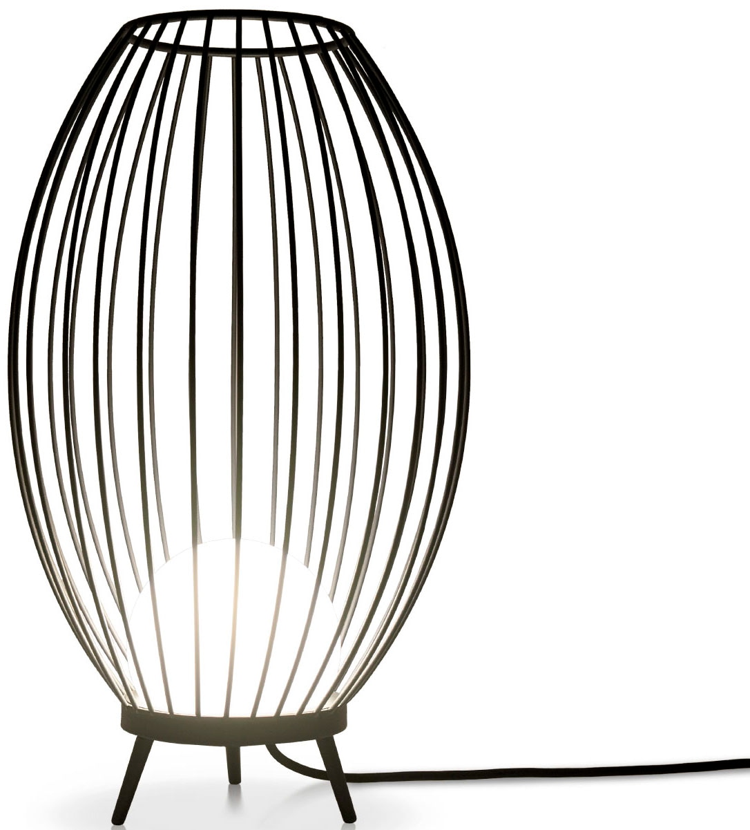 Paco Home Stehlampe »AUZZURRA«, Outdoorleuchte XXL online | Garantie mit Korb Aluminium Außenleuchte Terrasse 3 kaufen IP54 E27 Jahren Vintage
