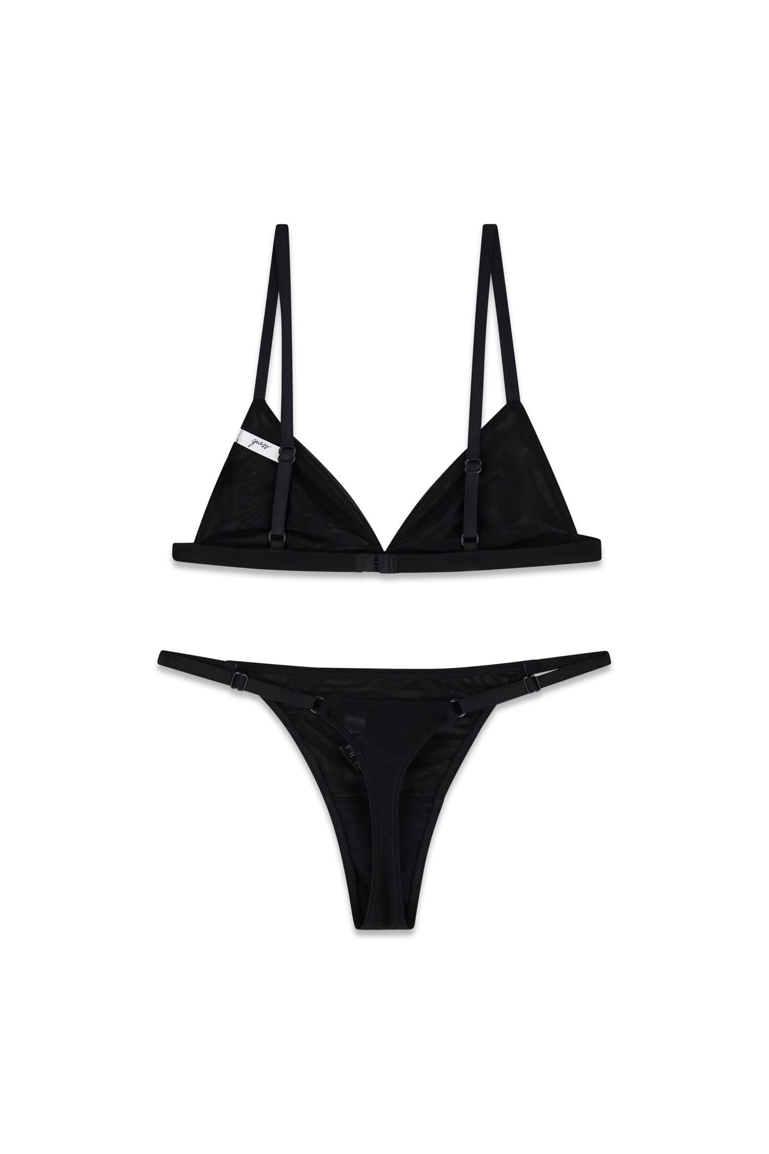 Guess Triangel-BH »TAYLOR TRIANGLE + THONG SET« Set, 2 mit individuell verstellbaren Elementen