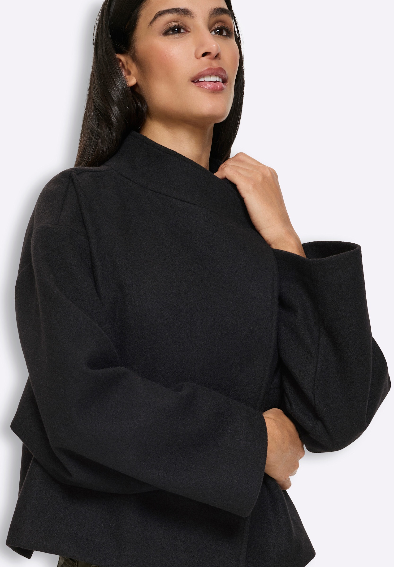 heine Blusenblazer »Blazer Jackenblazer in Flausch-Qualität«