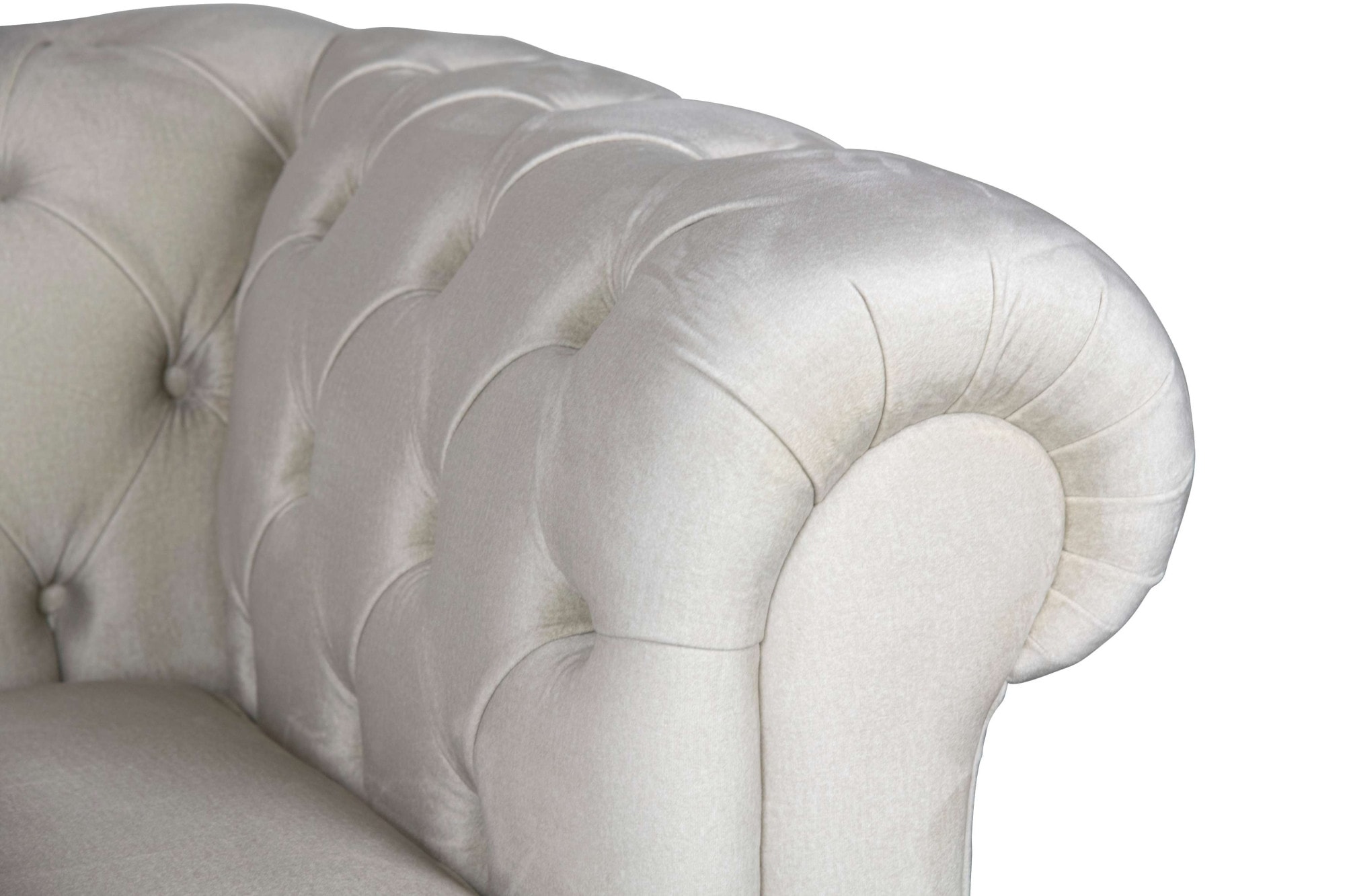 Home affaire 2-Sitzer »CHARENTE, Chesterfield-Sofa, Wellenfederung, Maße: B/T/H: 147/89/74 cm«, mit edler Knopfheftung und typischen Armlehnen