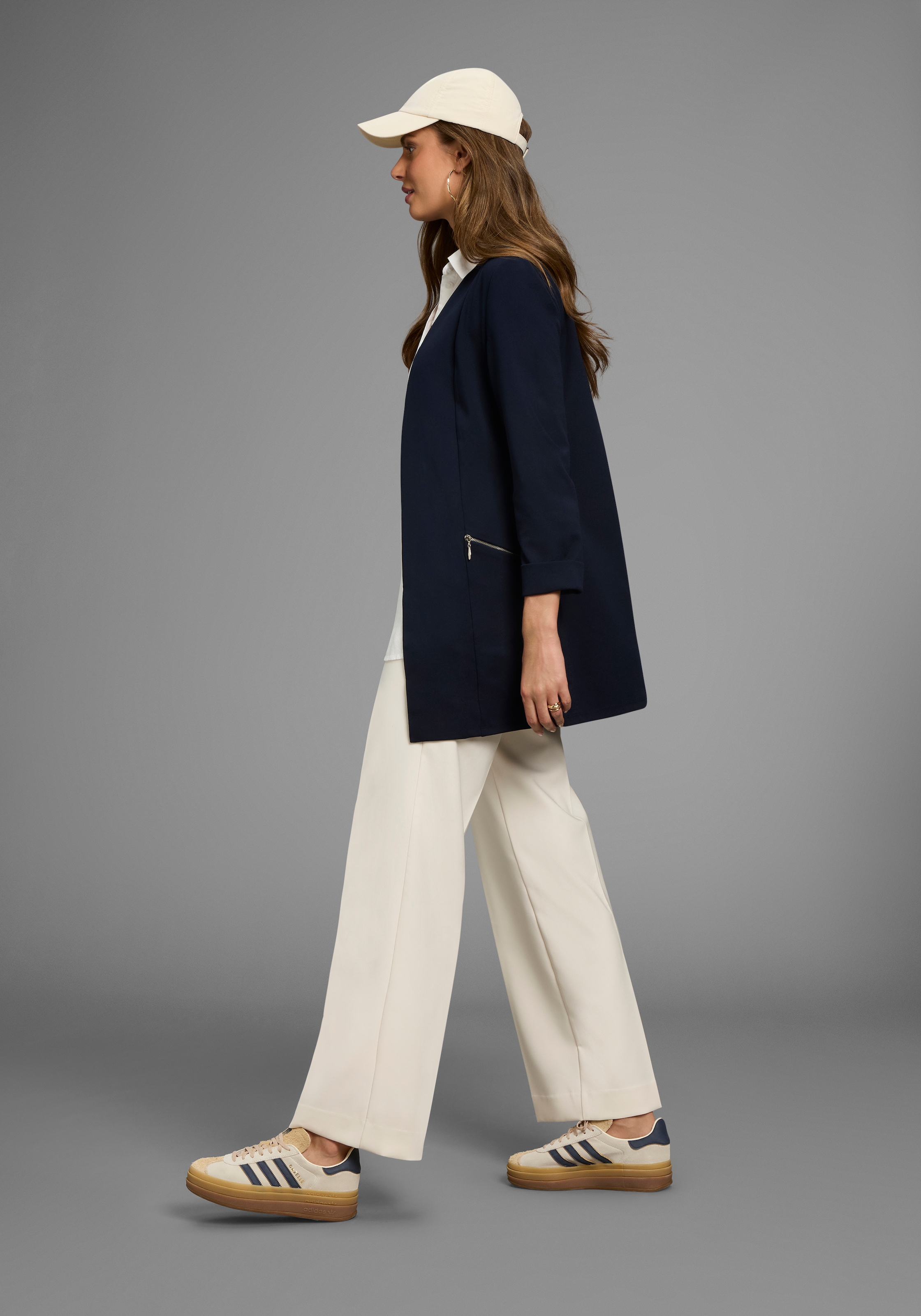 Laura Scott Longblazer, mit Reißverschlüssen