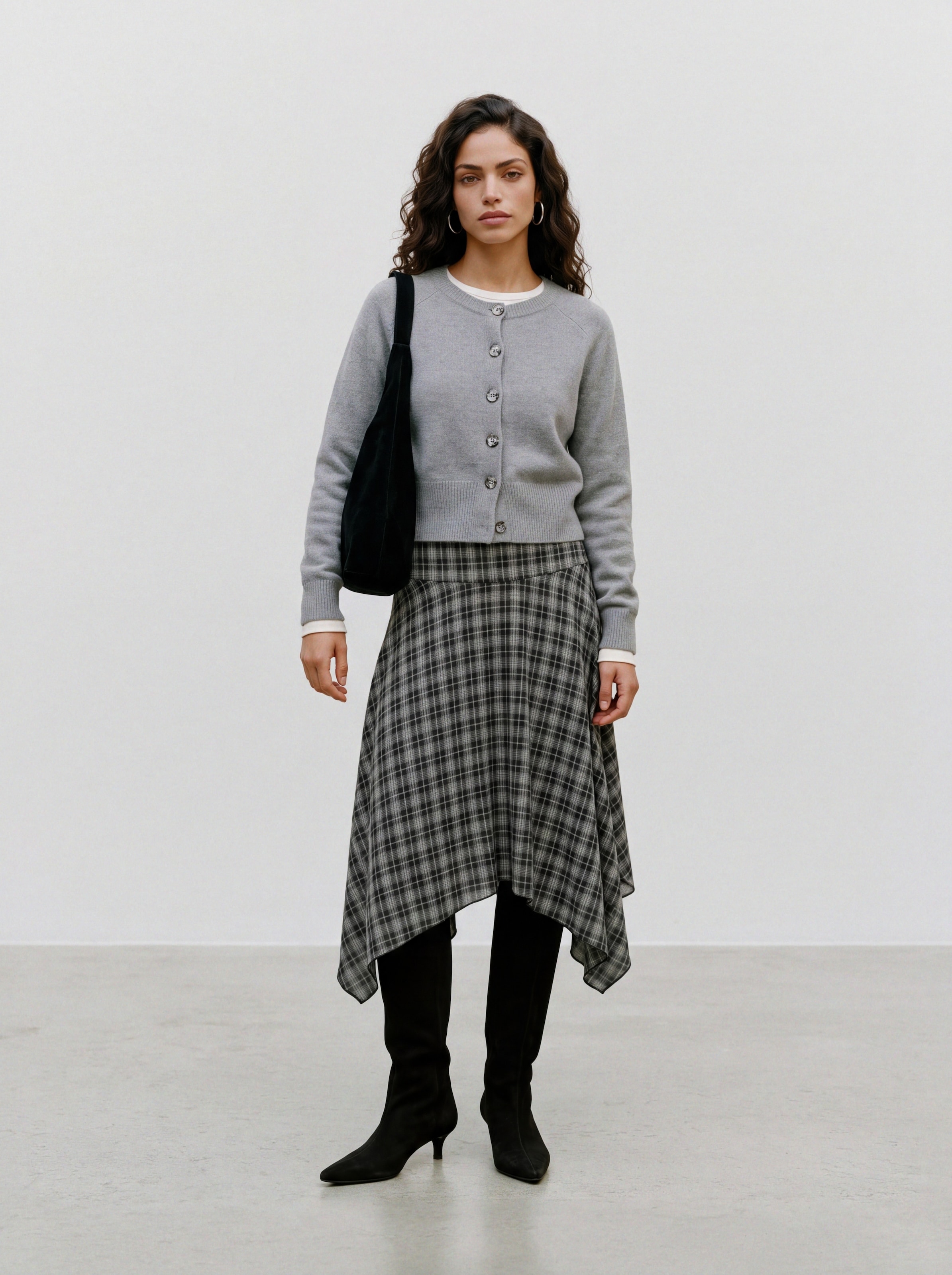 Vero Moda Strickjacke »VMSIF LS O-NECK CARDIGAN NOOS« Materialmix, regular fit