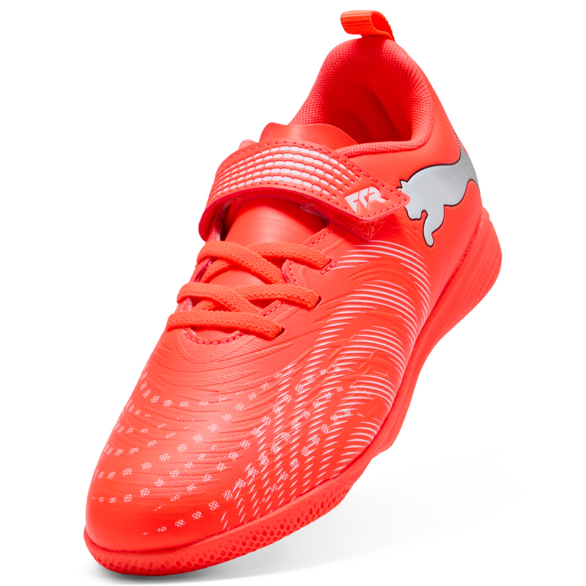 PUMA Fußballschuh »FUTURE 9 PLAY IT V JR«  für Halle und Straße, leichtes Obermaterial aus Synthetik