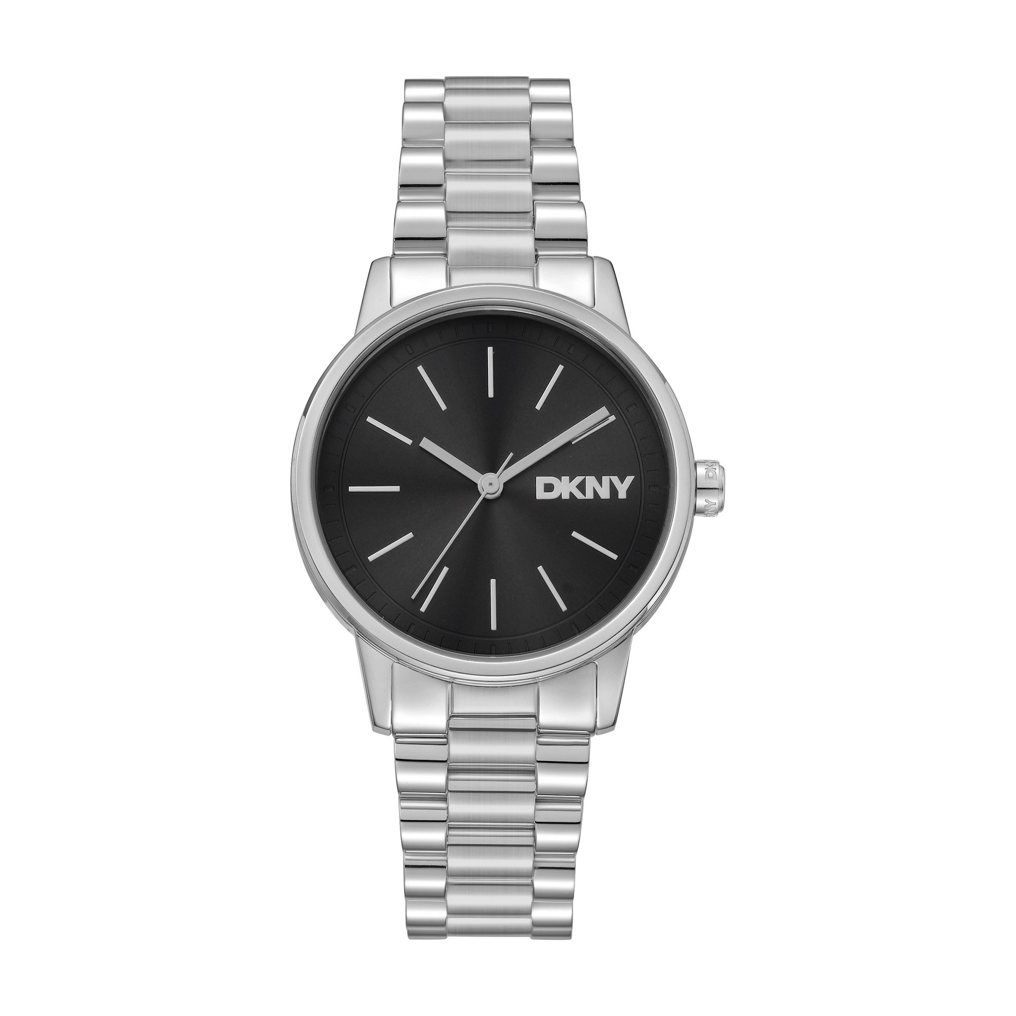 DKNY Quarzuhr »Urban« Armbanduhr, Damenuhr, Edelstahlarmband, analog