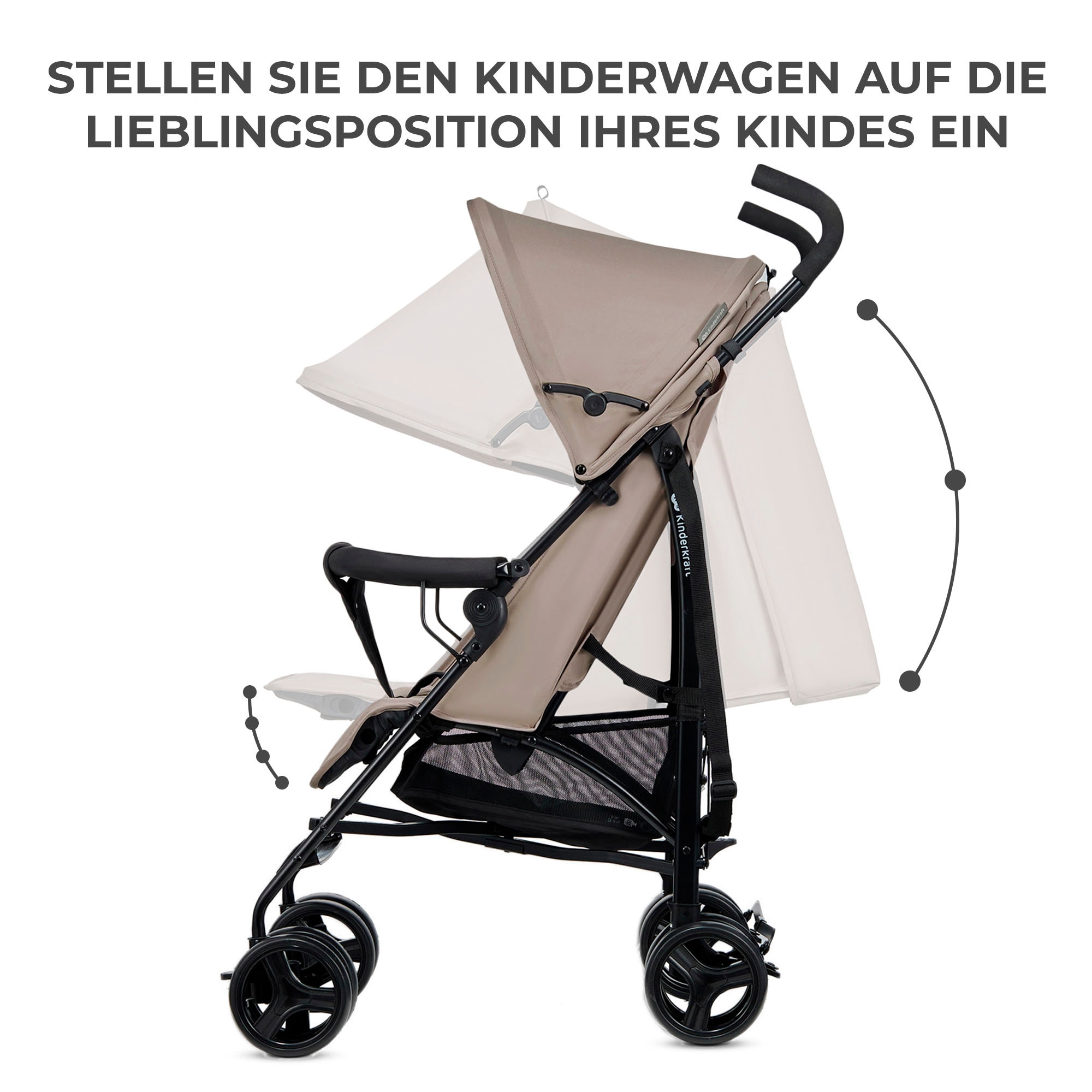 Kinderkraft Kinder-Buggy »TIK«, 15 kg