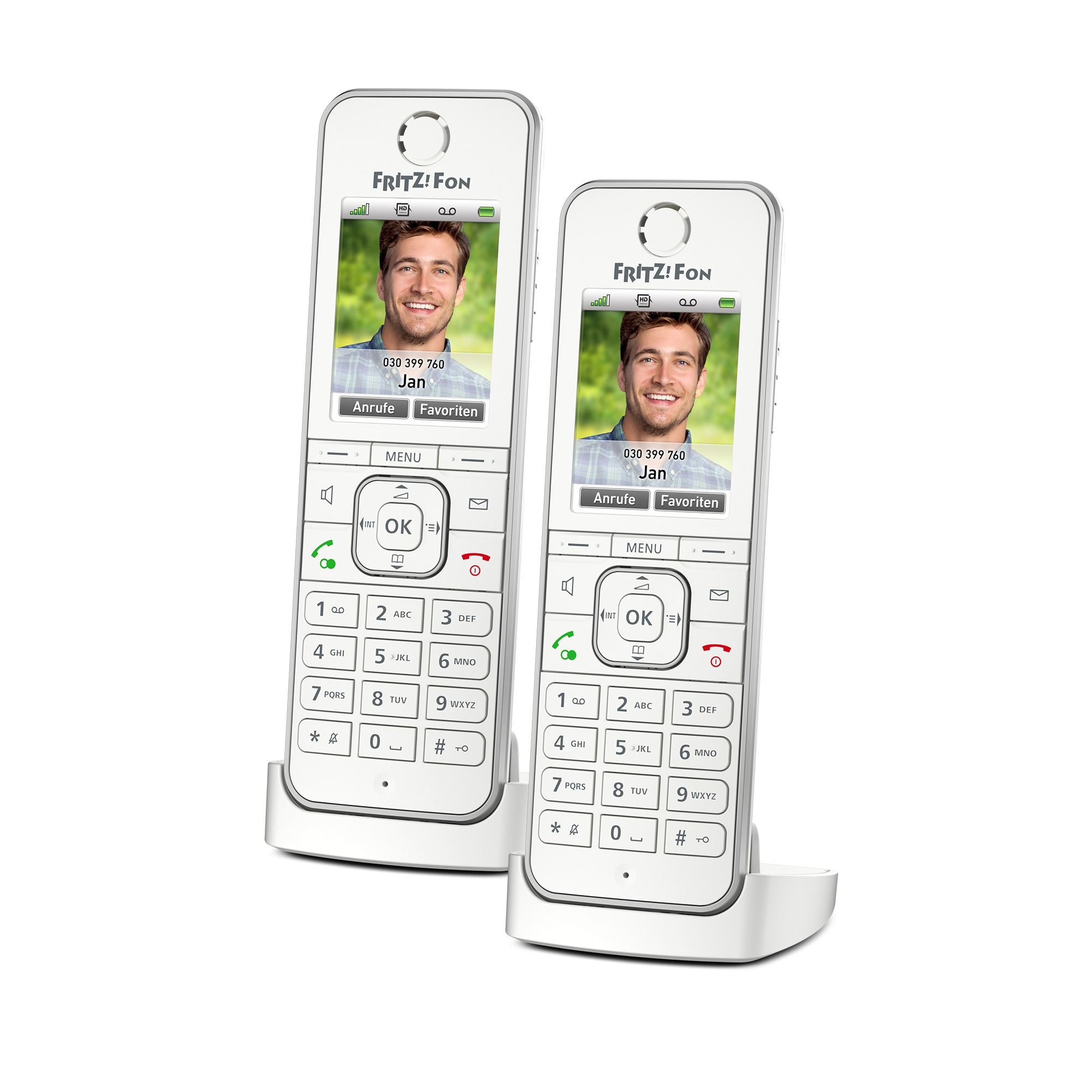 Schnurloses DECT-Telefon »FRITZ!Fon C6 Mobilteil - Doppelpack«