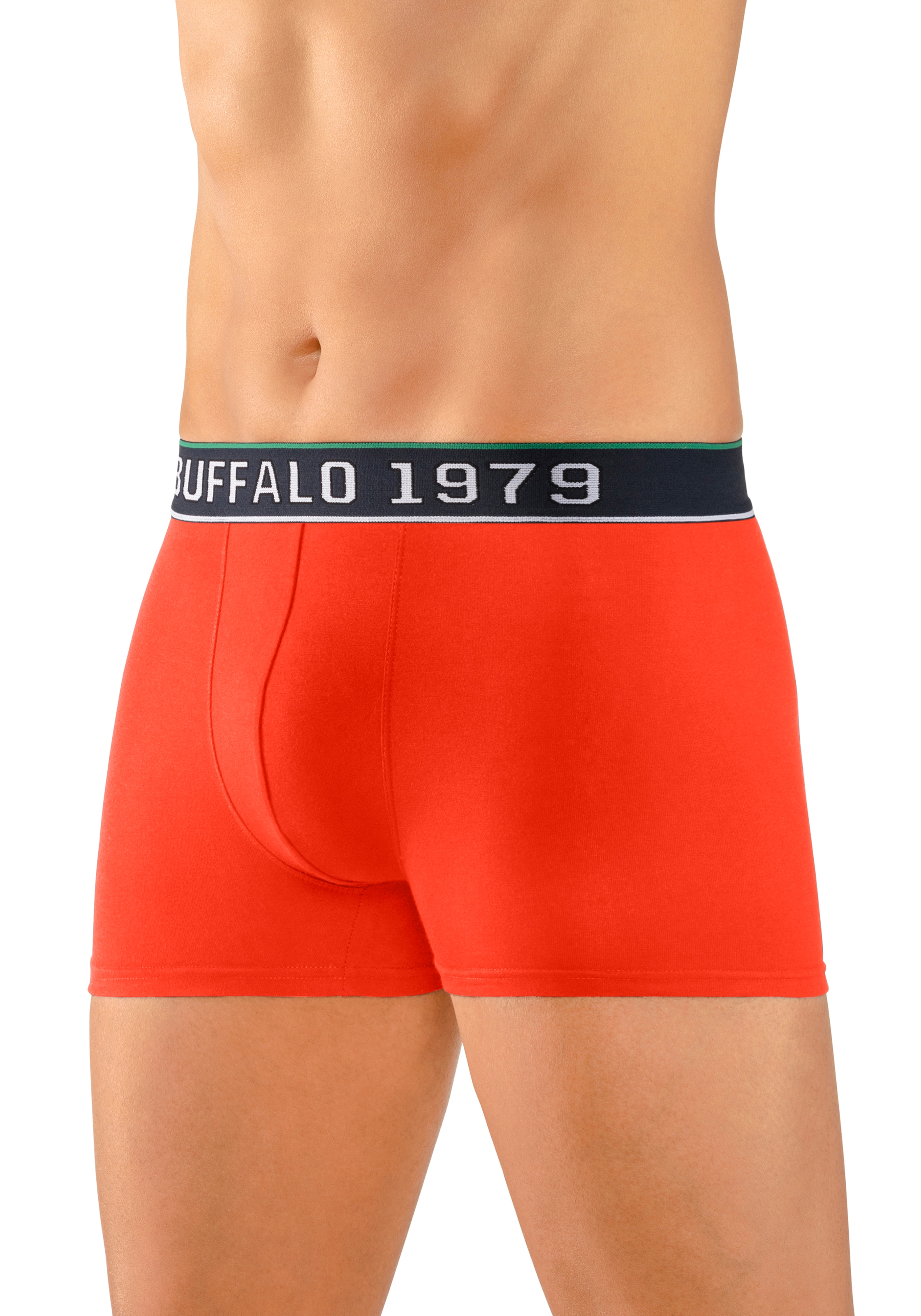 Buffalo Boxer »Boxershorts für Herren«, (Packung, 3 St.), aus Baumwoll-Mix