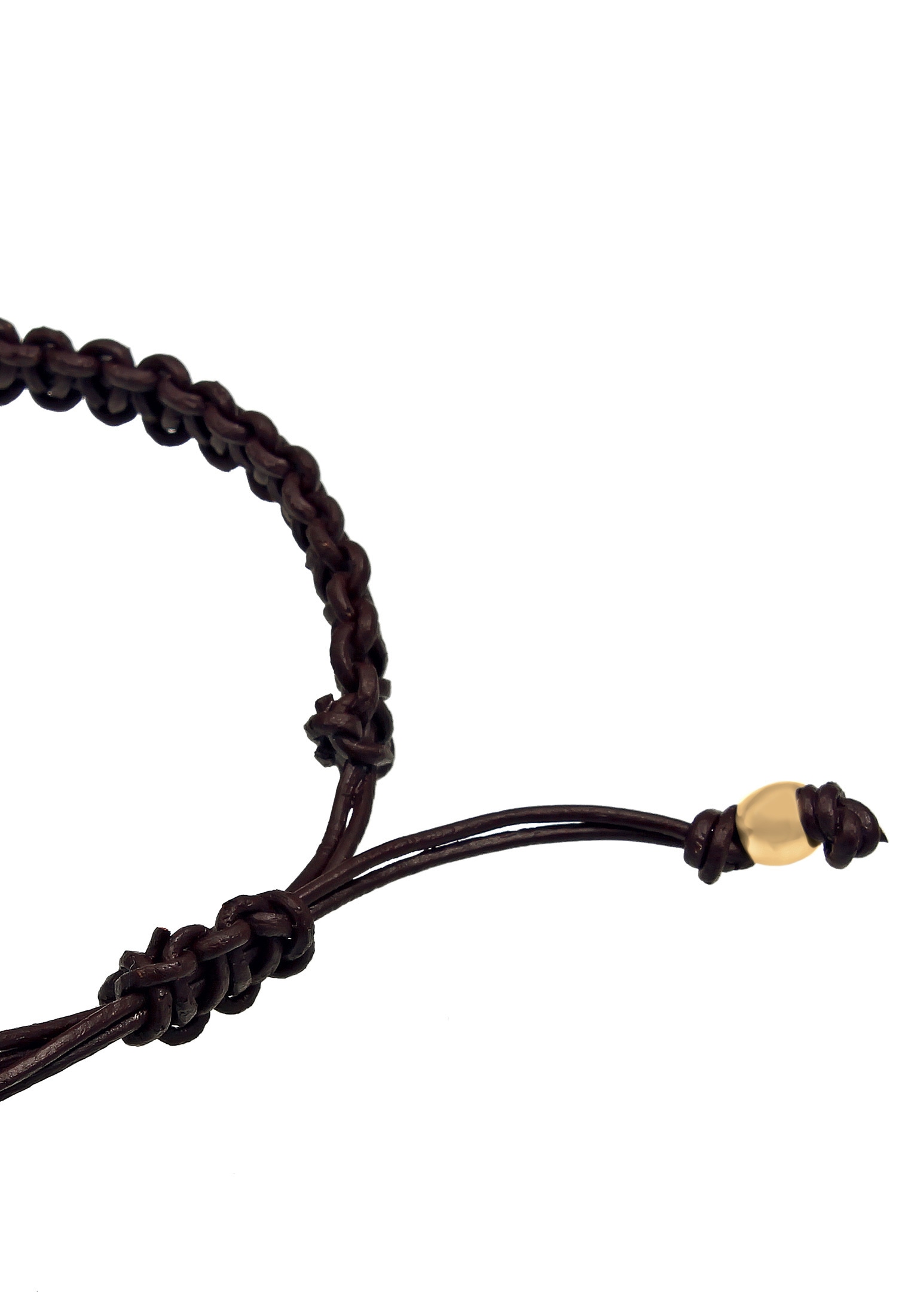 Kuzzoi Lederarmband »Armband Herren Kauri Muscheln Knoten Leder 925 Silber«