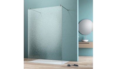 Walk-in-Dusche »flex A-W002C«, BxH: 90 x 200 cm, Crash-Glas klar