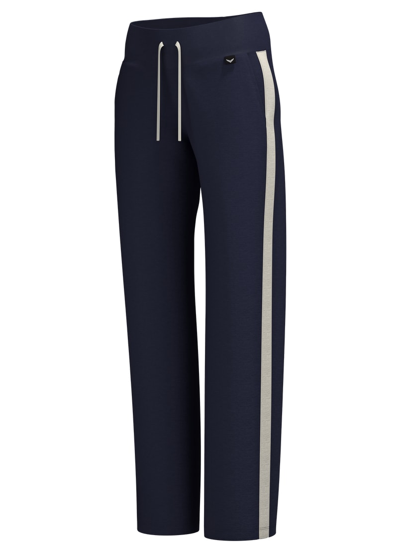 Trigema Jerseyhose »TRIGEMA Jogginghose mit kontrastfarbigen Elementen«