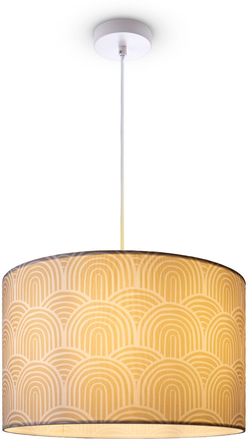 mit Pillar«, Vintage Home Modern Abstrakt kaufen XXL Pendelleuchte Wohnzimmerlampe 3 Schirm online »Hugo Garantie | Paco Hängeleuchte Mit Jahren